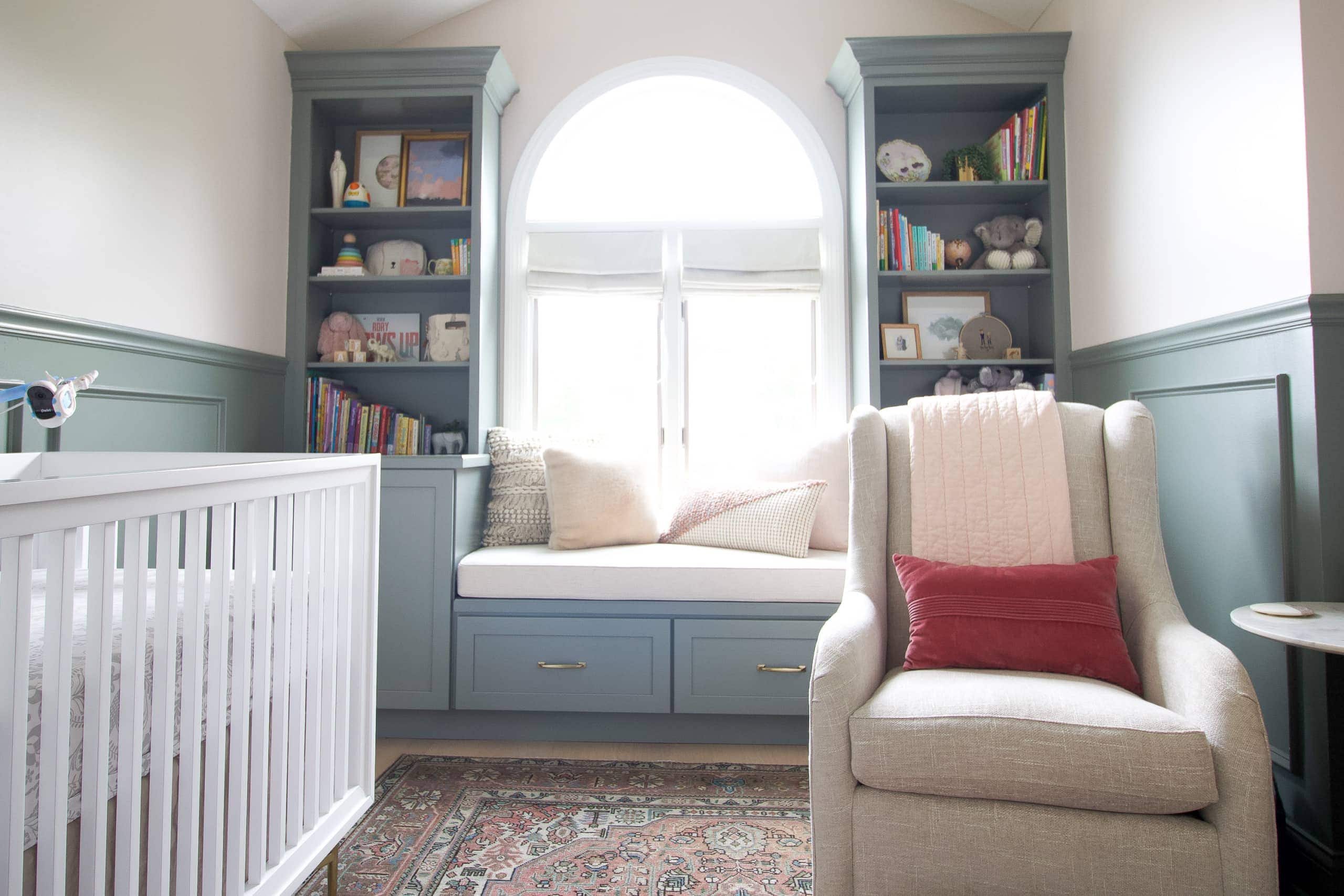 Nursery updates with new window treatments