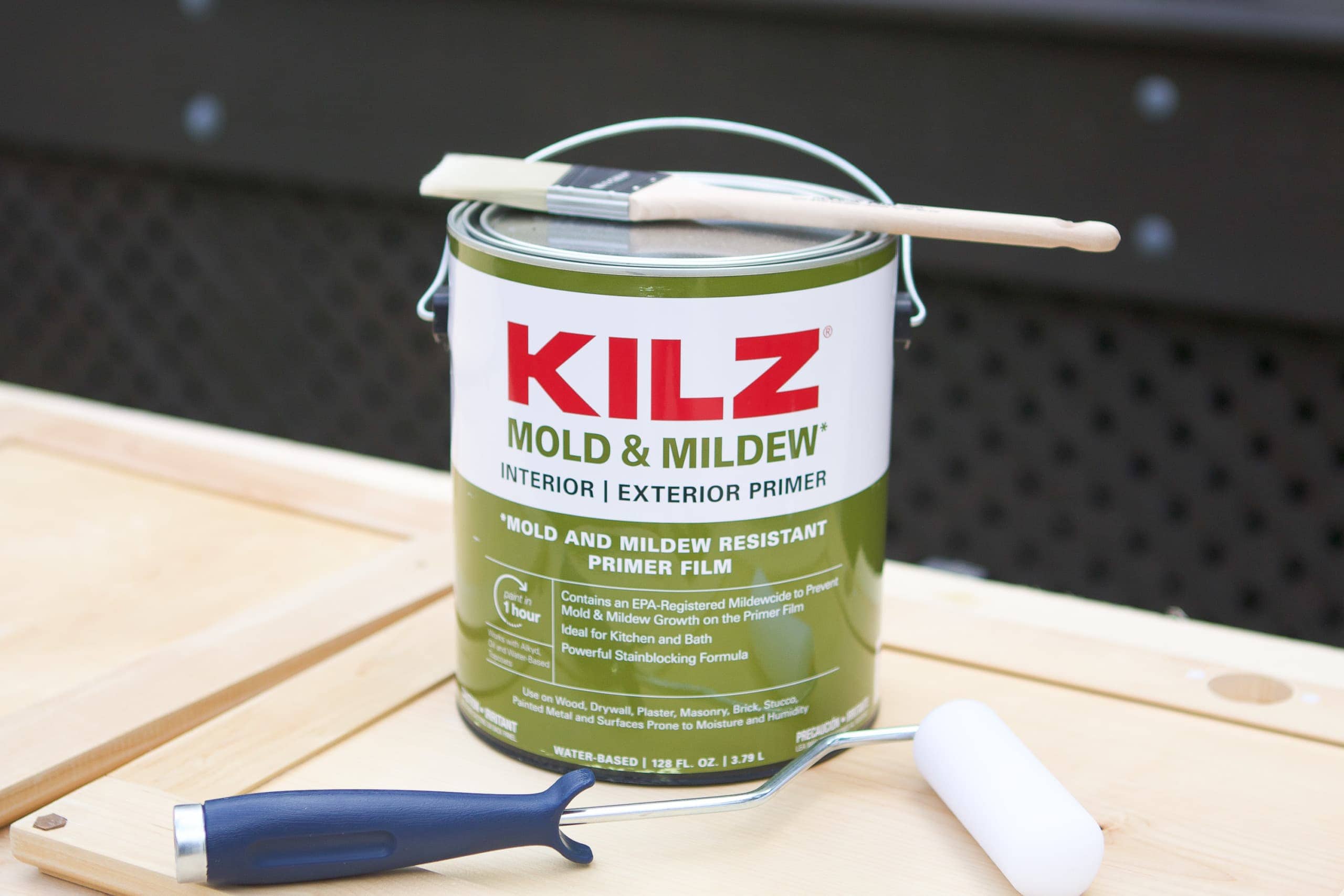 grab the right supplies when you paint a bathroom vanity