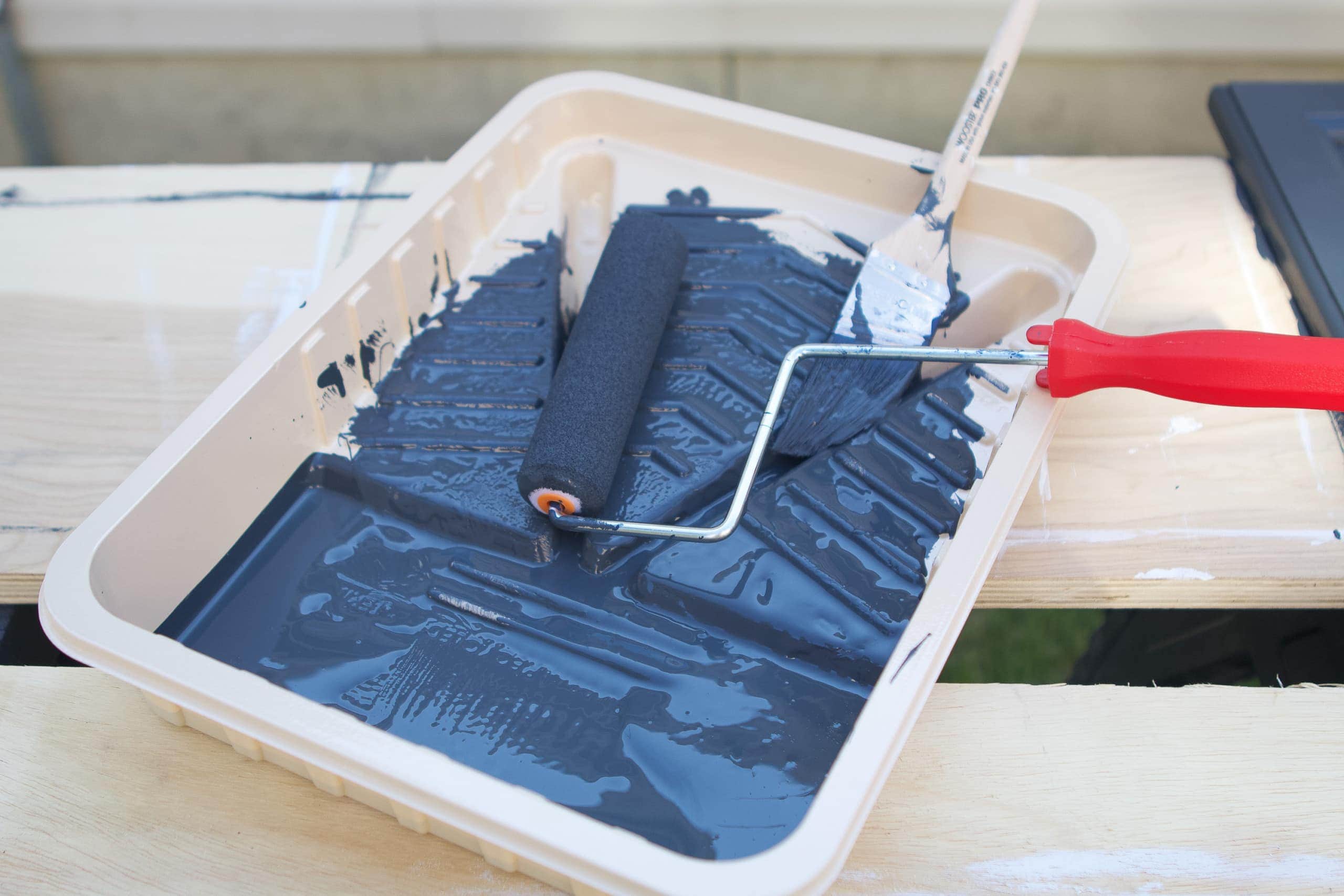 How to paint a bathroom vanity