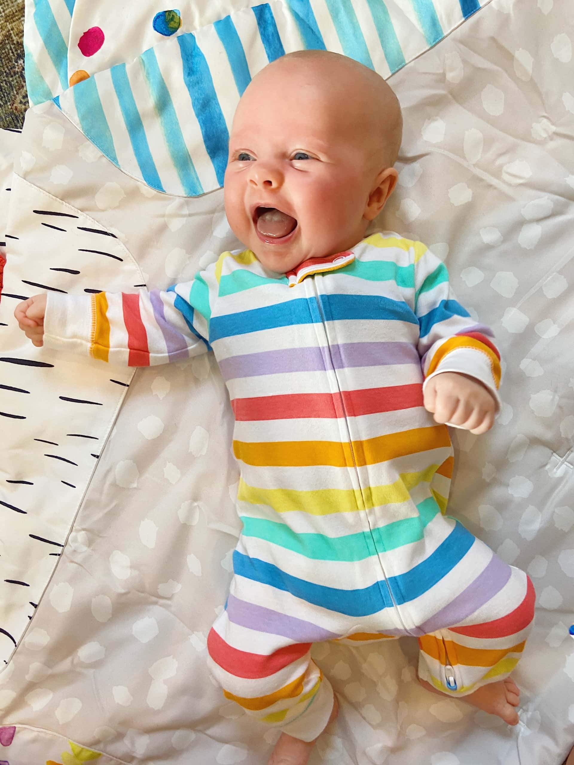 rainbow onesie