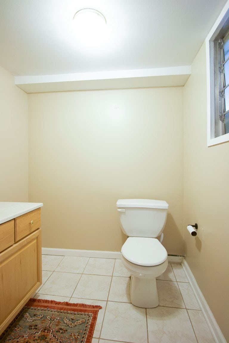 Our basement bathroom before