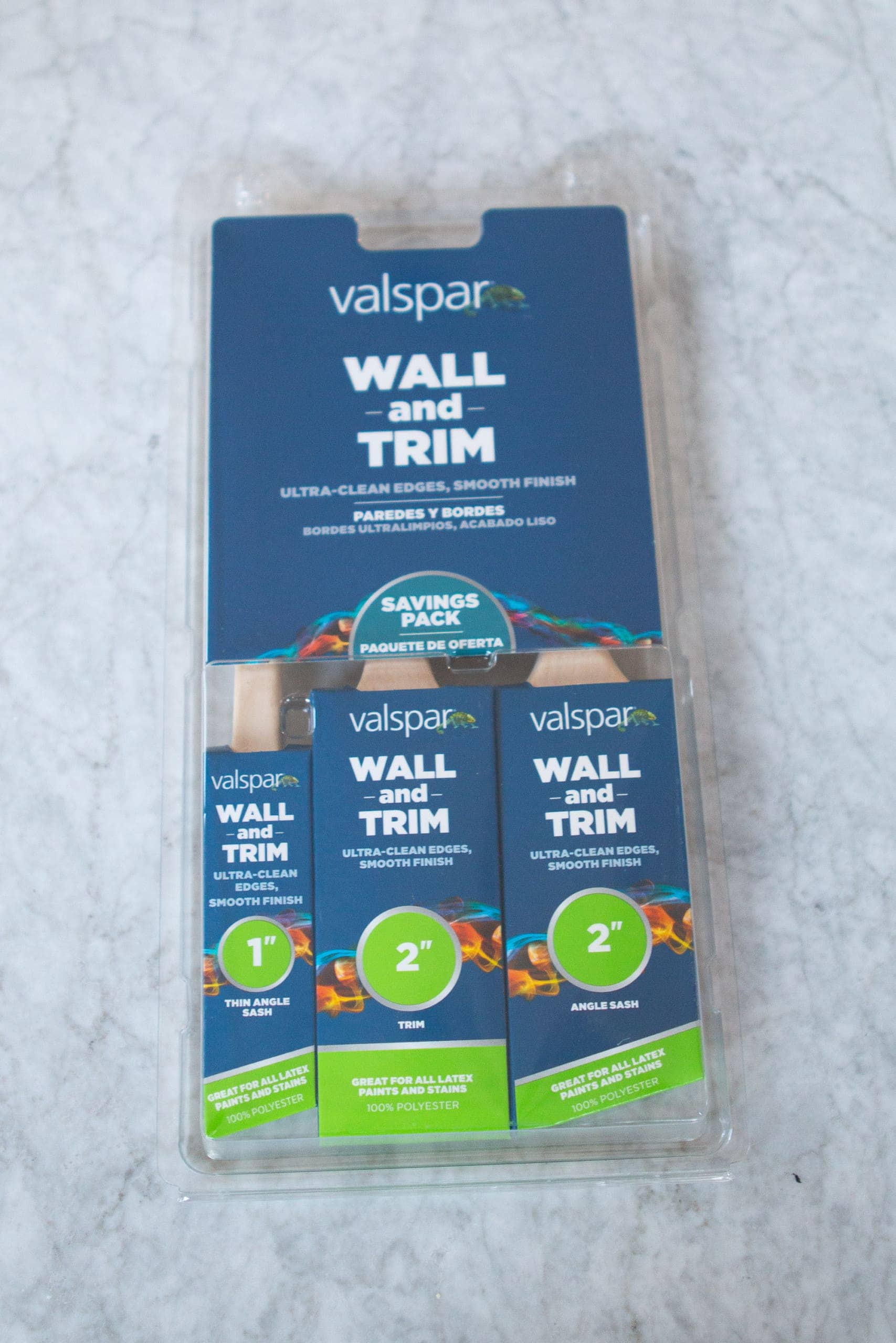 Valspar paint brushes