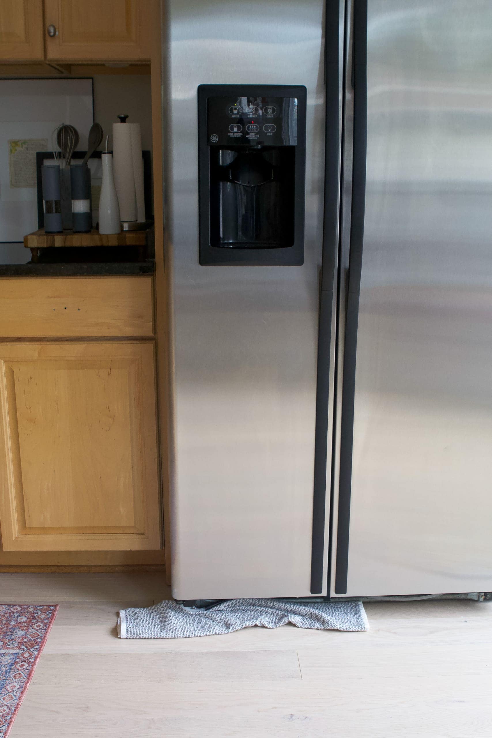 Our leaky fridge