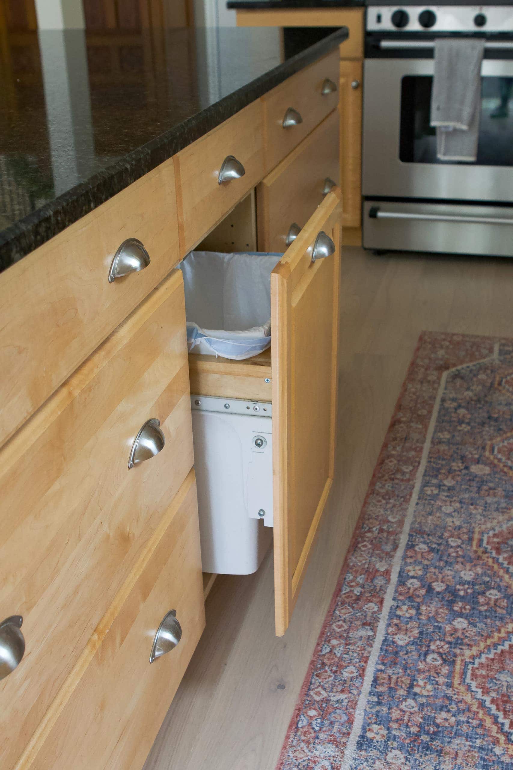 Our ghost garbage can