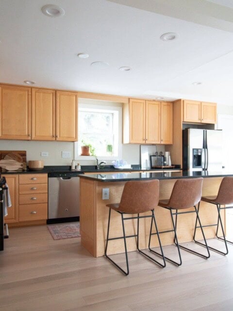 Kitchen renovation before photos