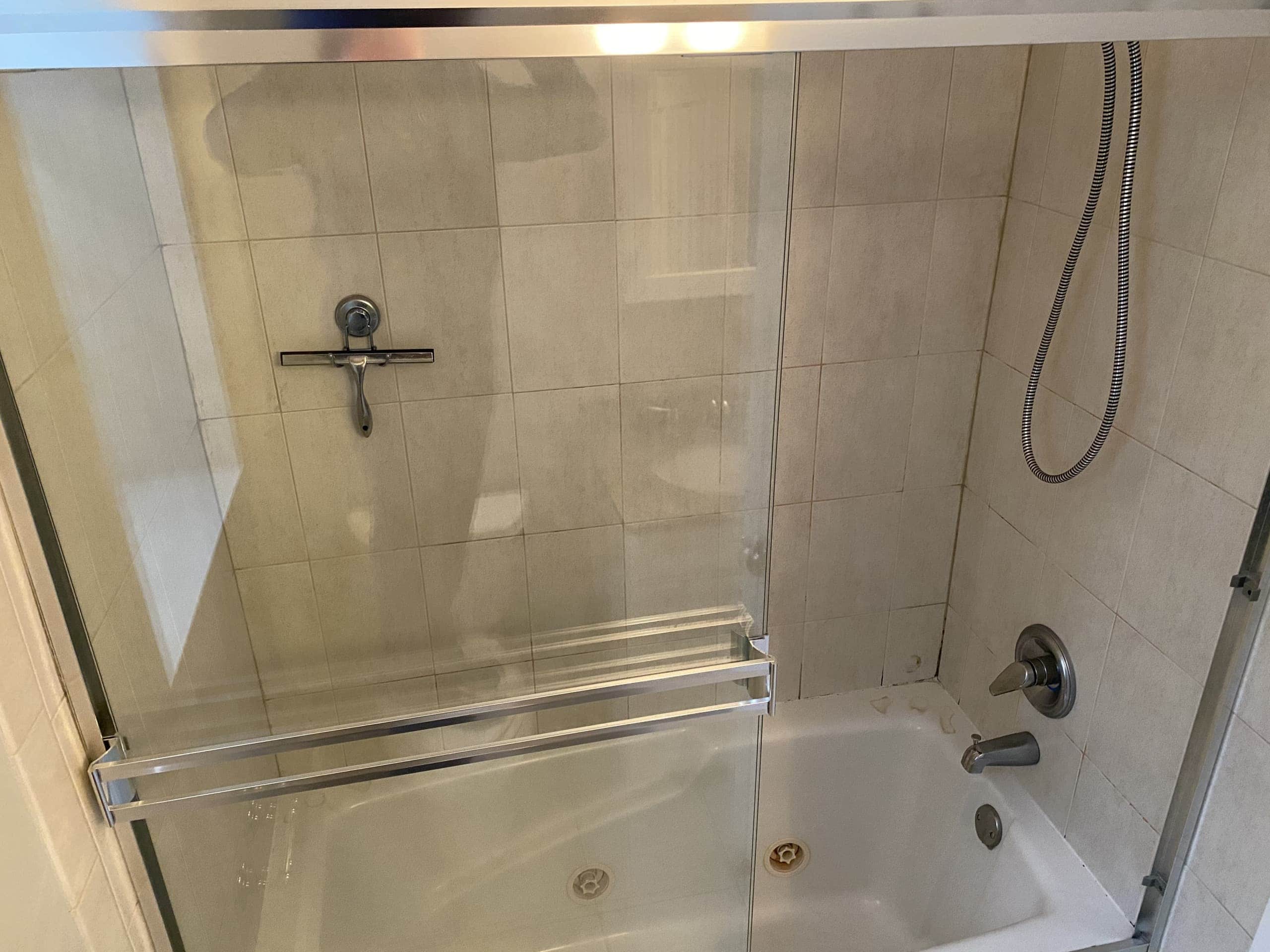 Bathtub before