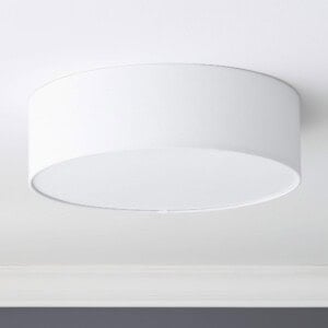 drum flush mount light