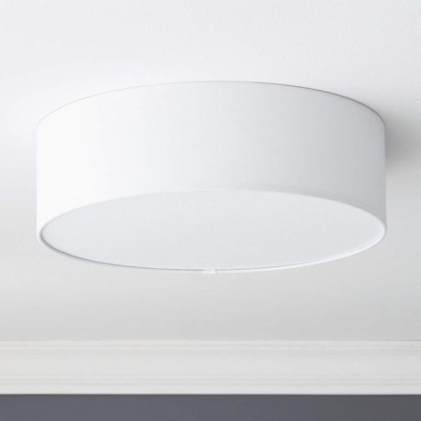 drum flush mount light