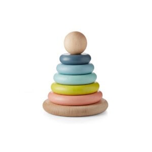 Wood stacking rings