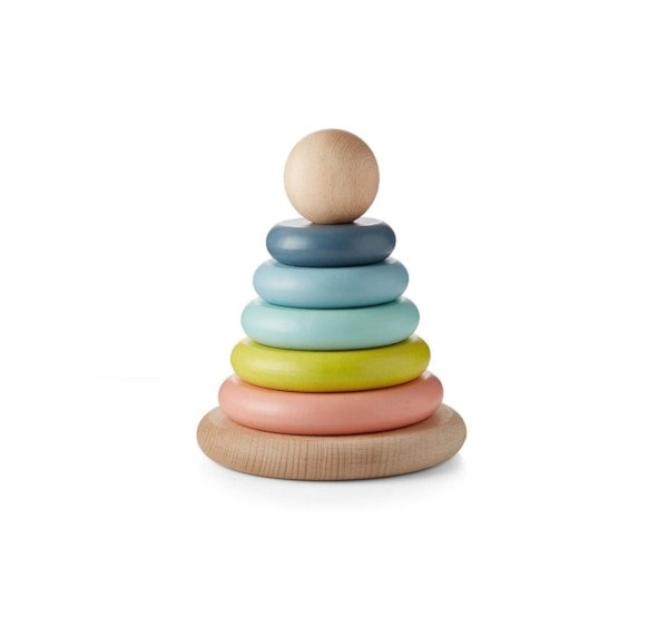 Wood stacking rings