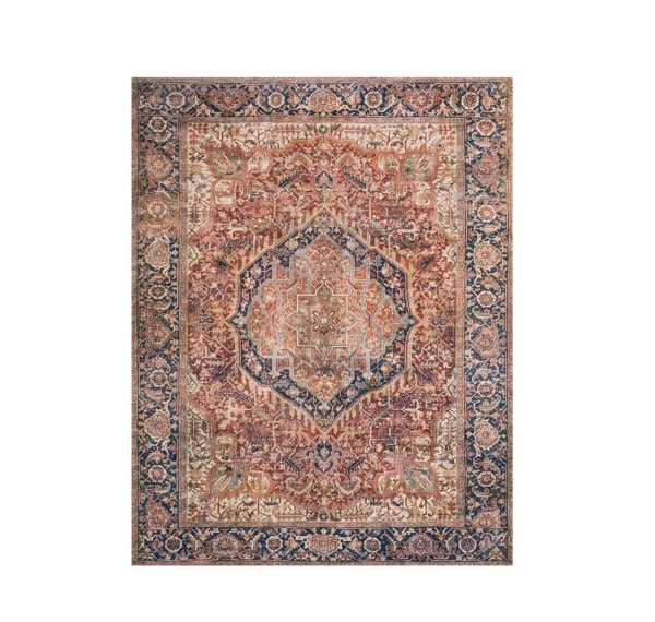 colorful office rug