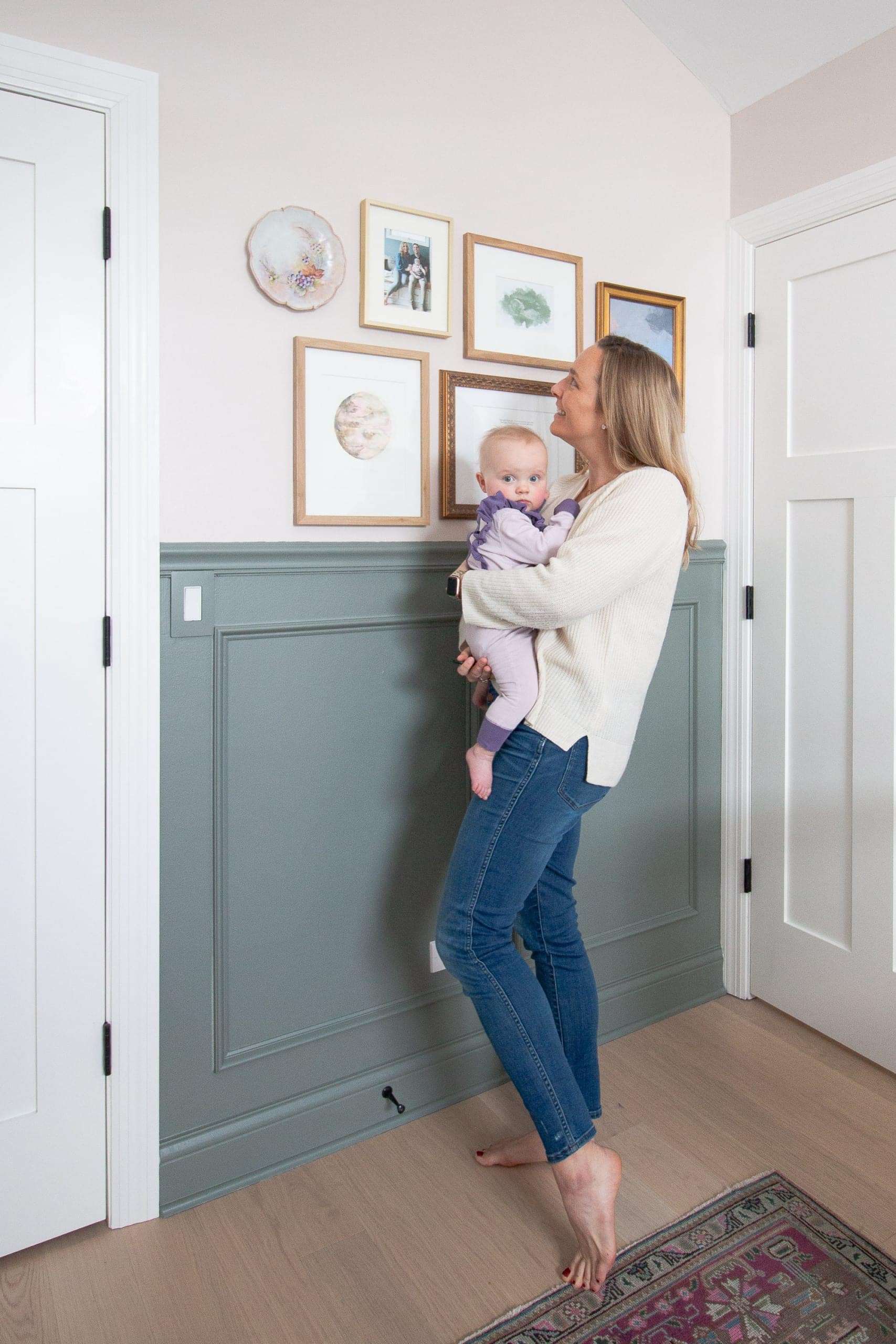 Rory's nursery gallery wall