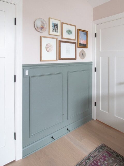 Nursery gallery wall