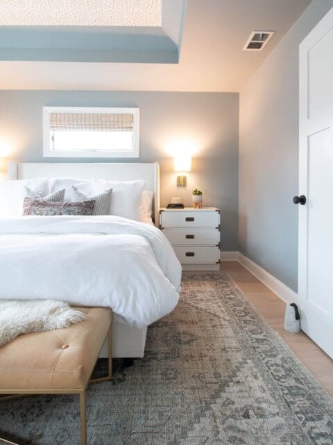 New sconces in our bedroom