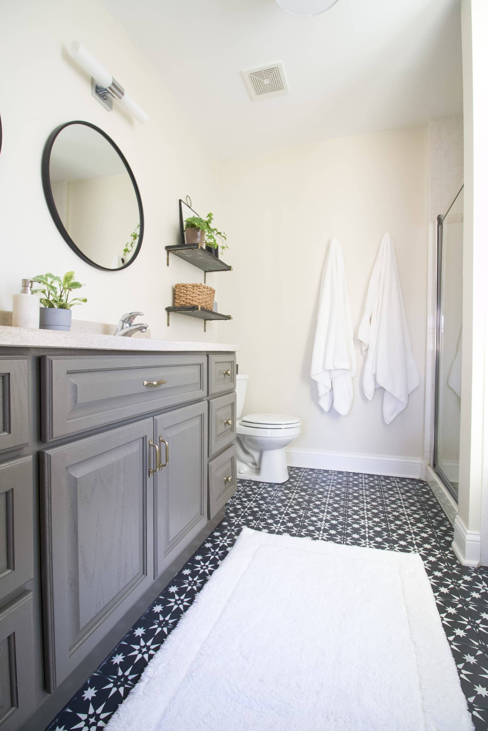 Painting our bathroom vanity