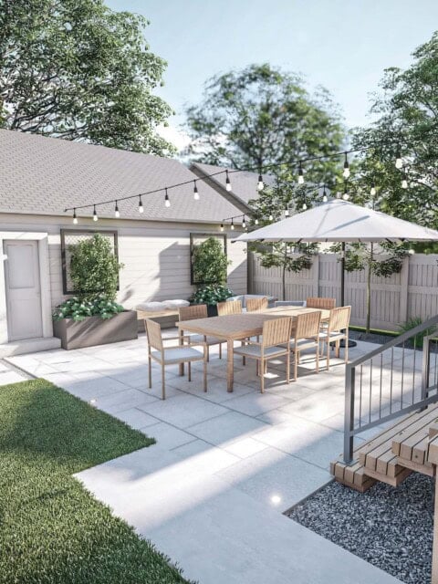 Figuring out our dream backyard with yardzen