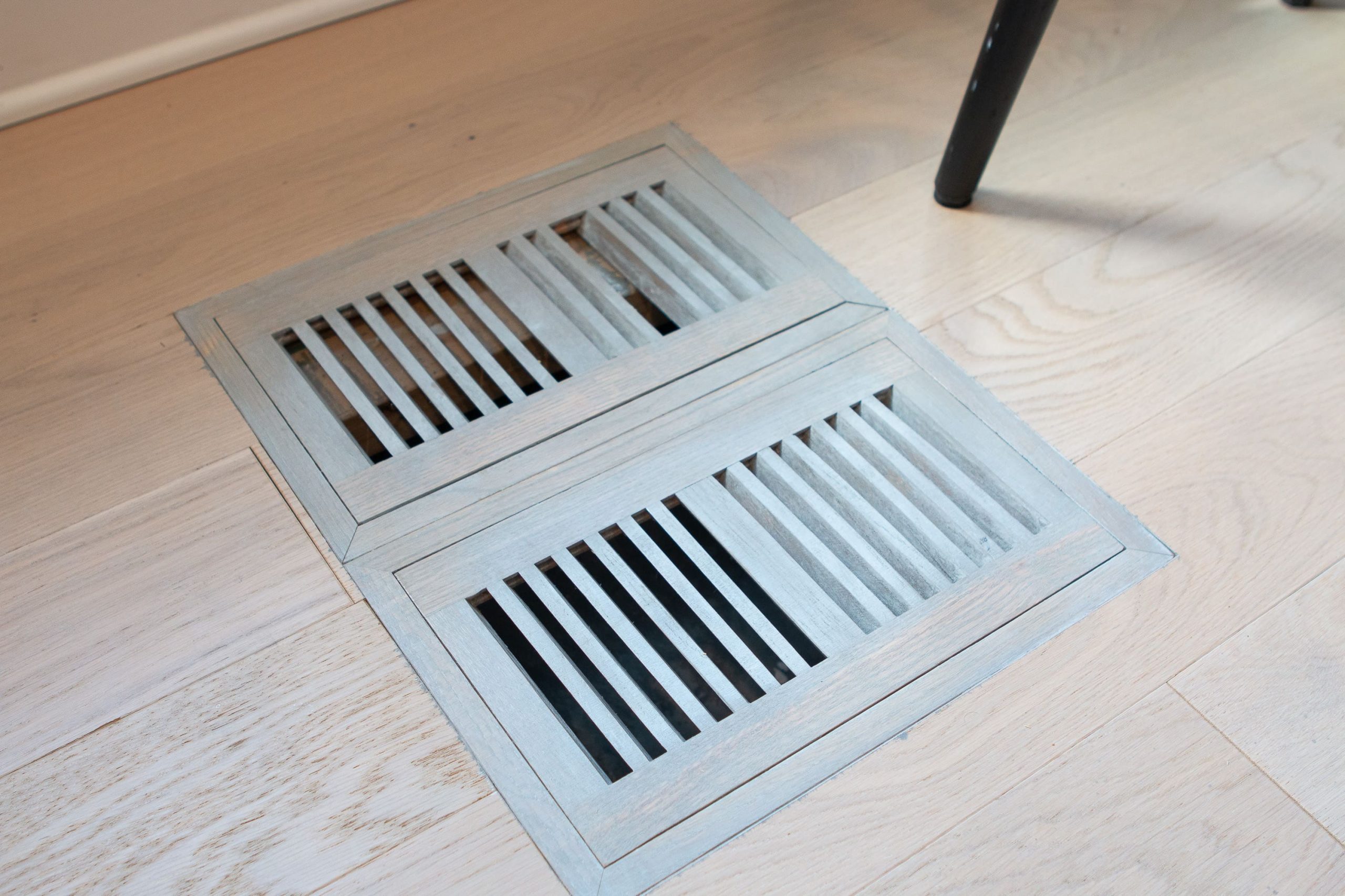 Broken floor register