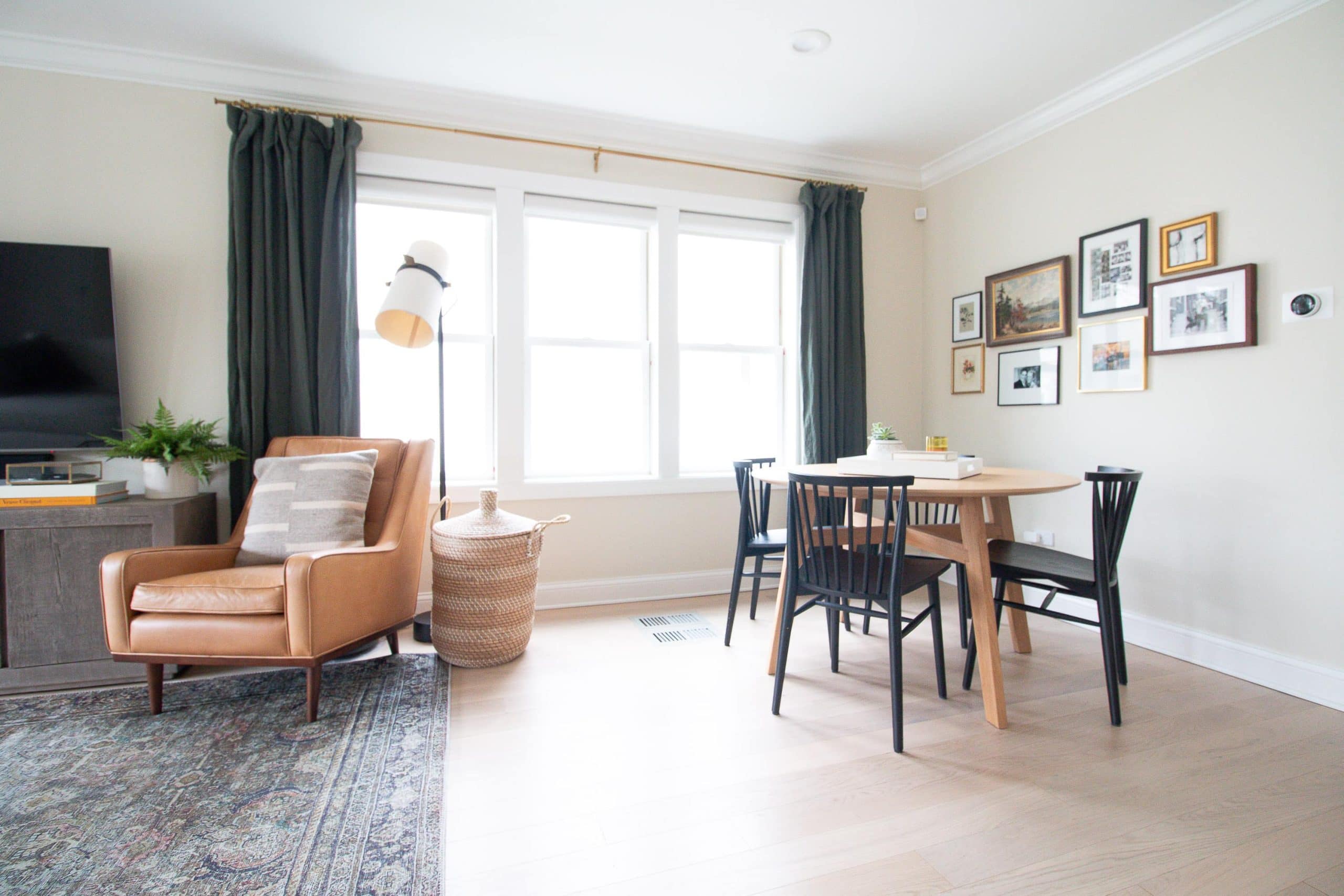 Our living room home tour before and after