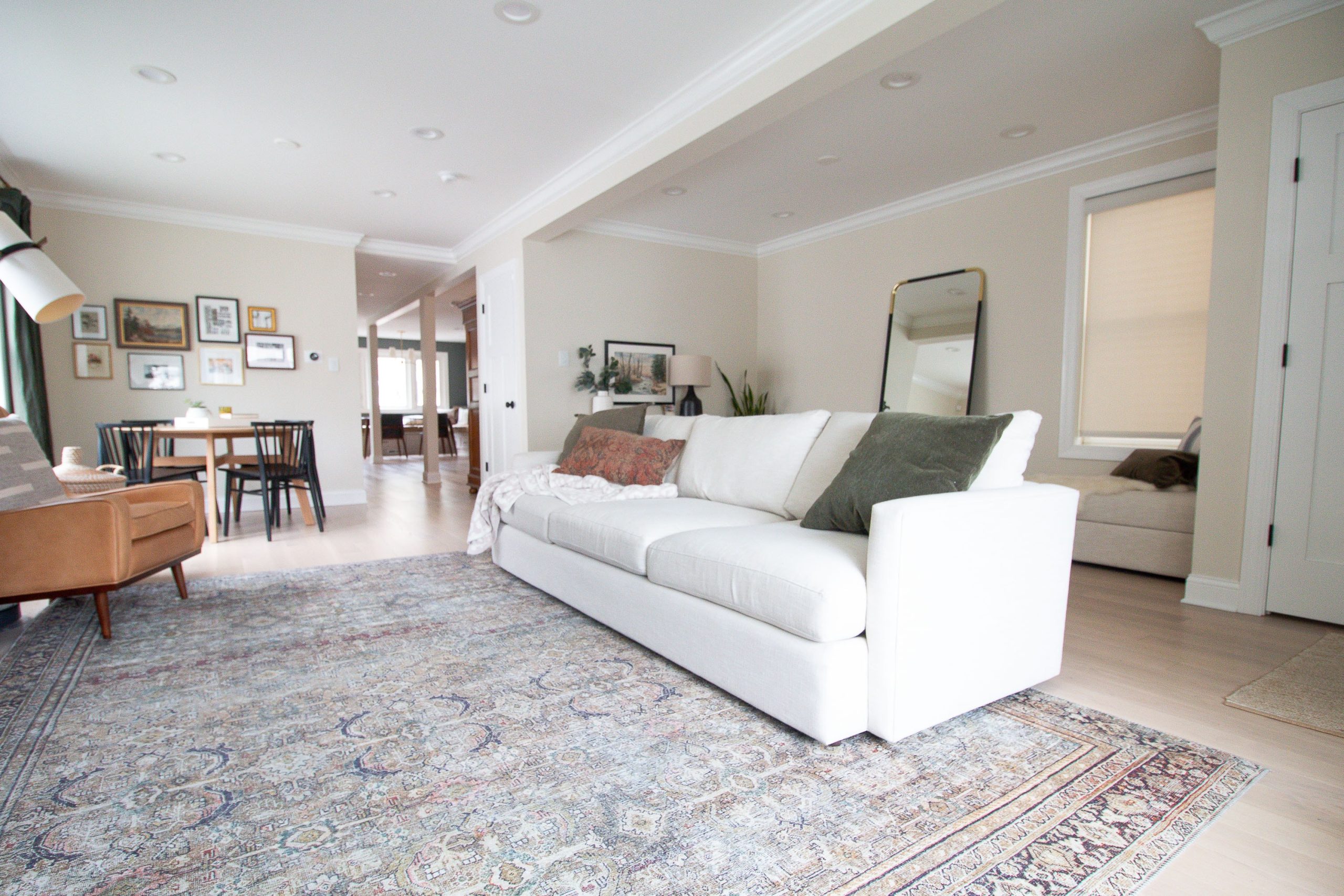 Our living room home tour before and after
