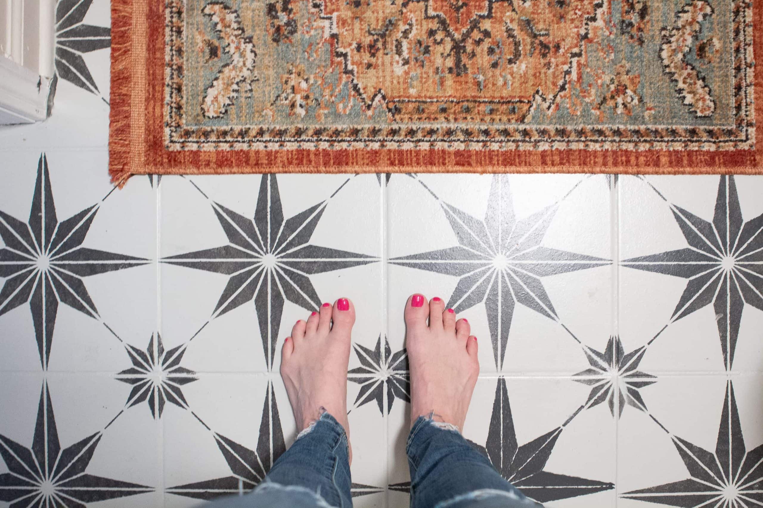 My painted tile review