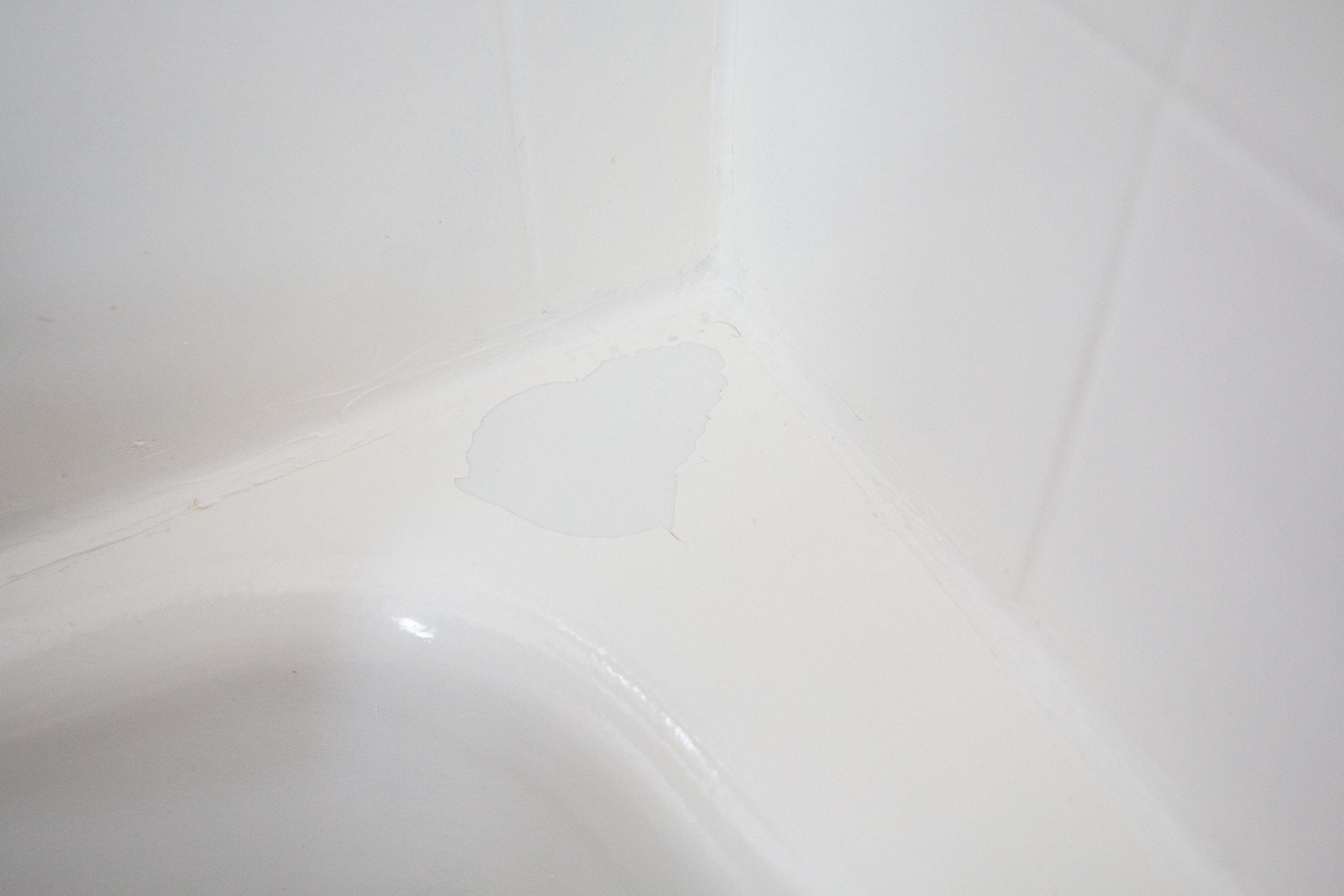Peeling paint in the shower