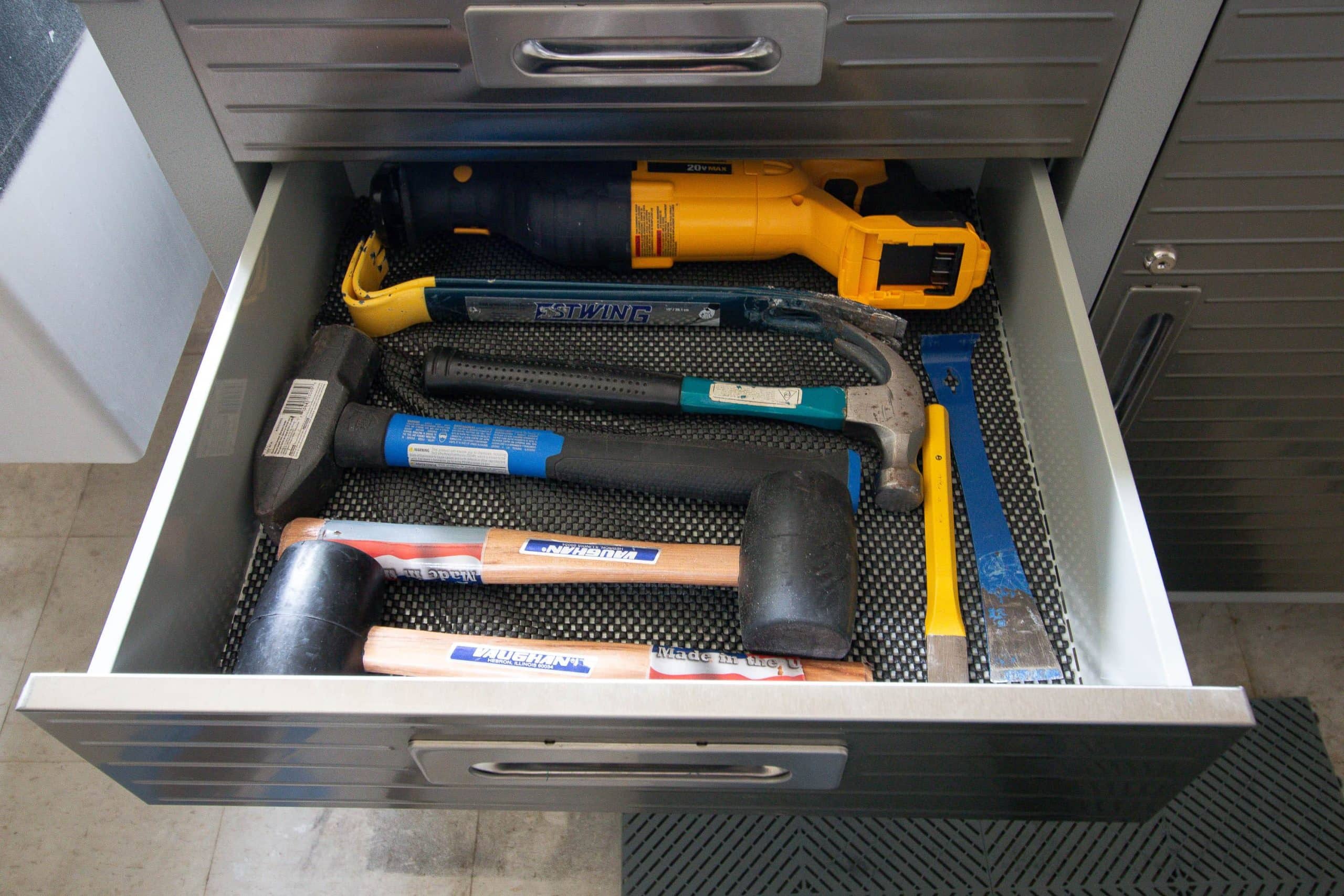 Demo equipment organized