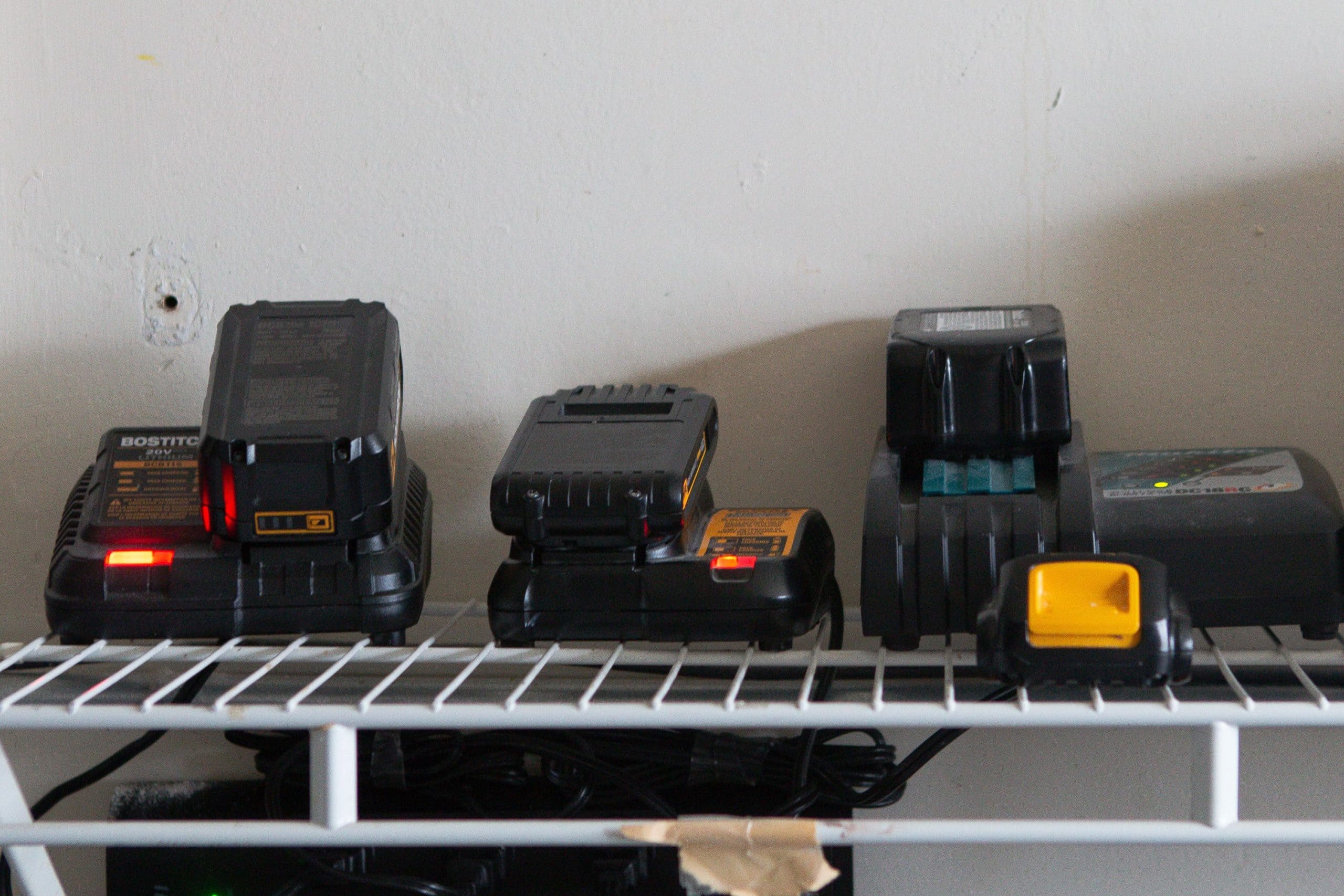 How to keep your tool batteries charged at all times