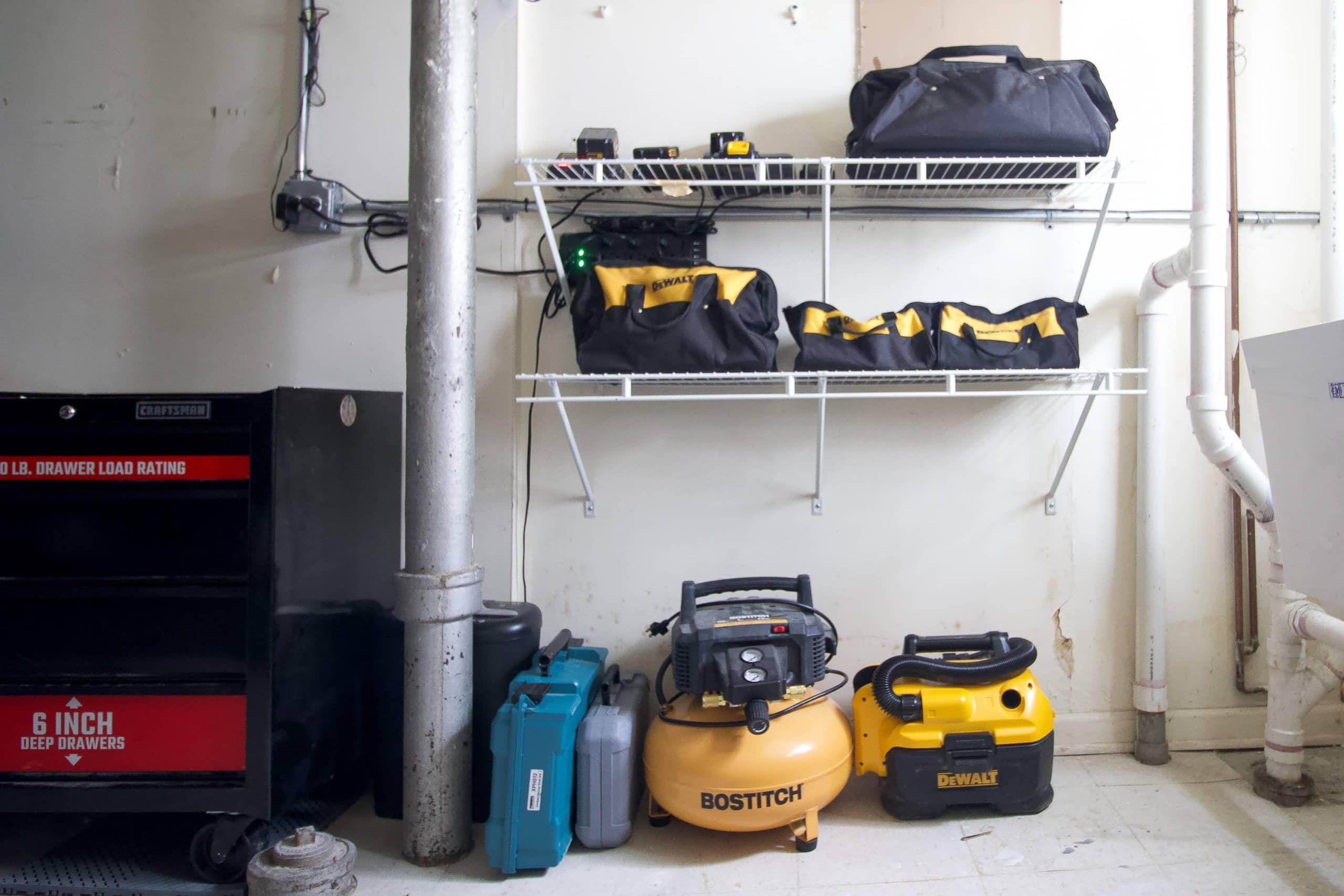 Organizing our storage room