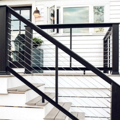 Contemporary railings from TimberTech