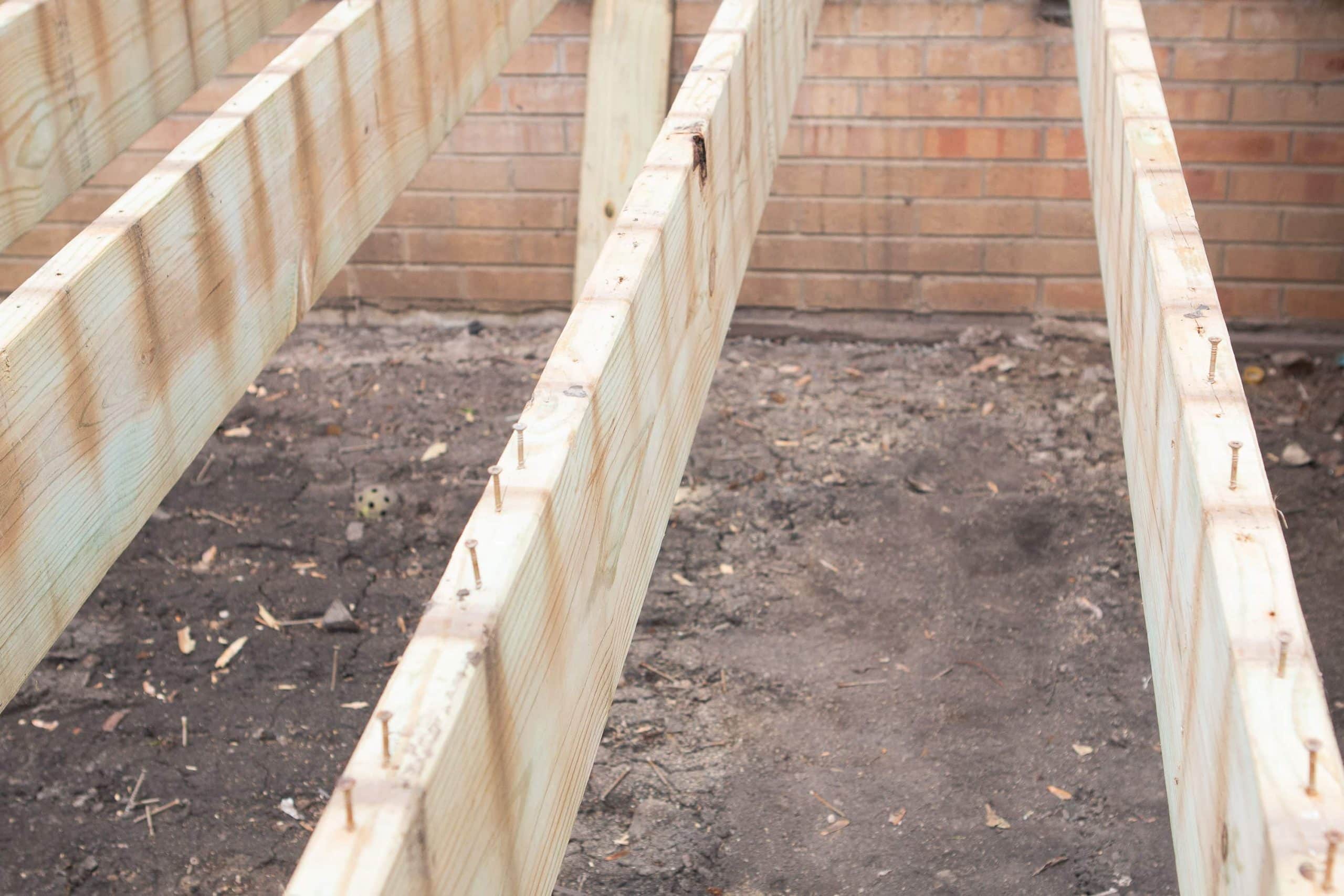 Using our old decking materials