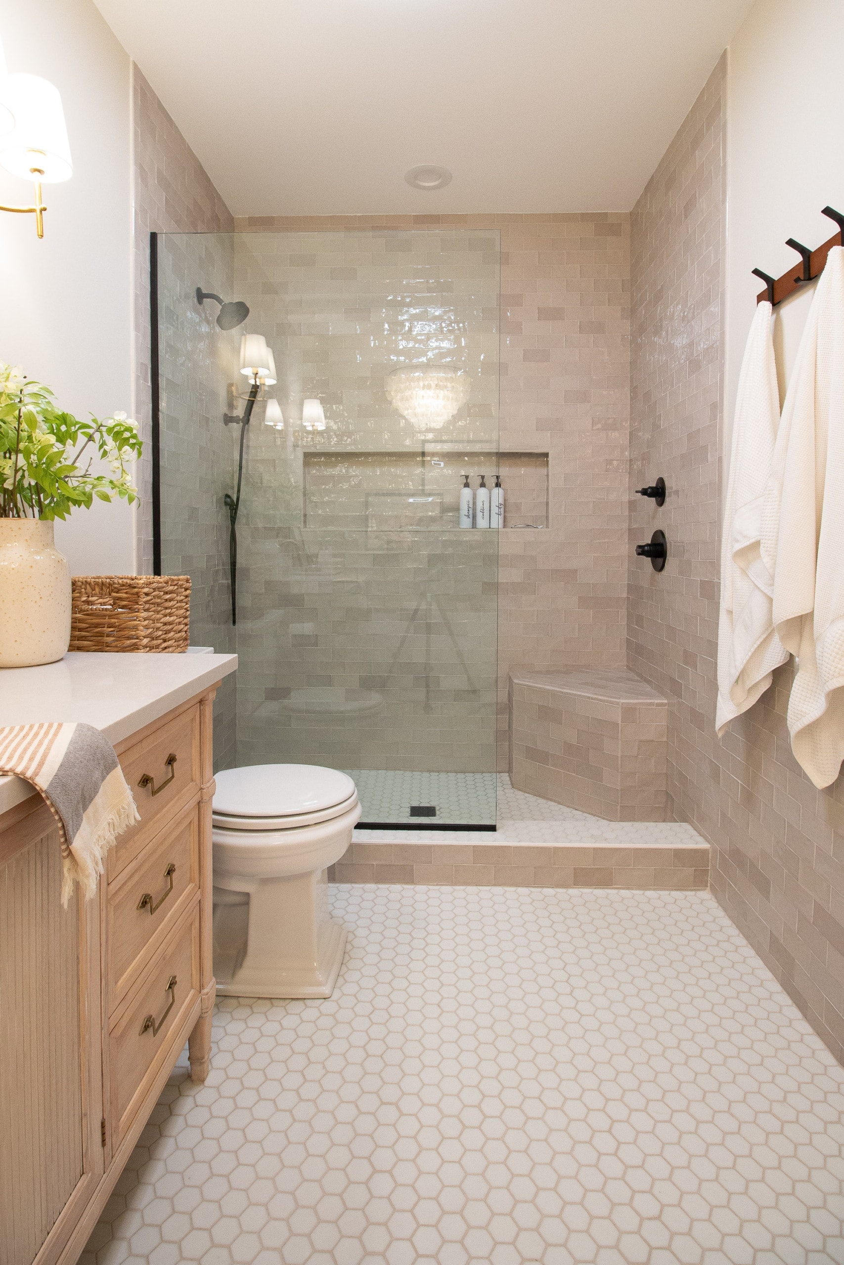 Jan's main bathroom shower reveal