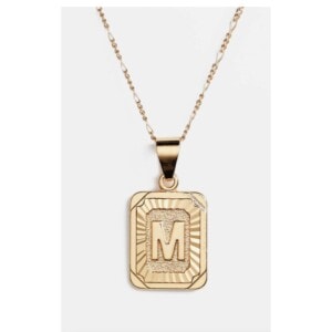 Initial Pendant Necklace