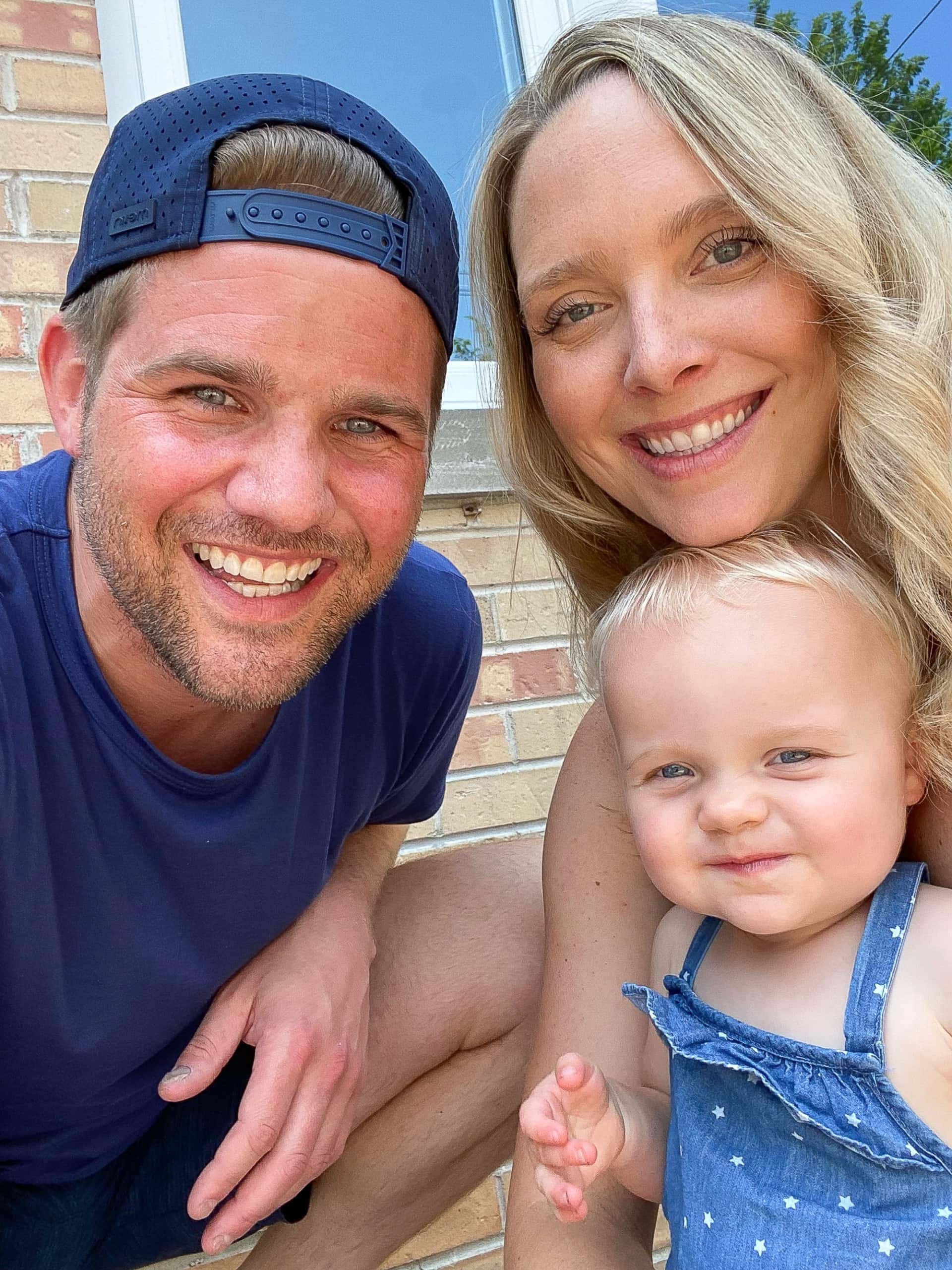 Enjoying July 2021 as a family of three