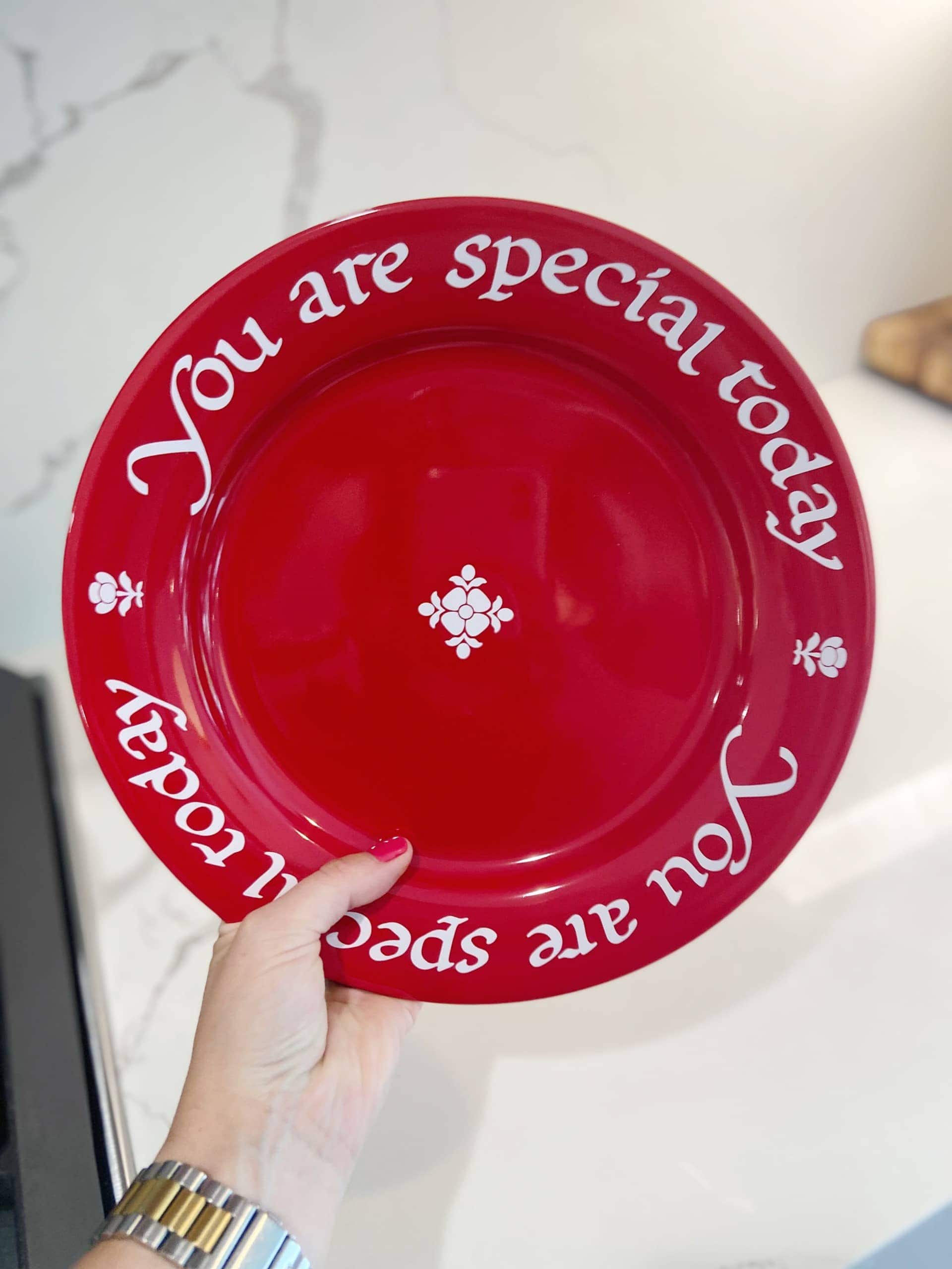you are special plate