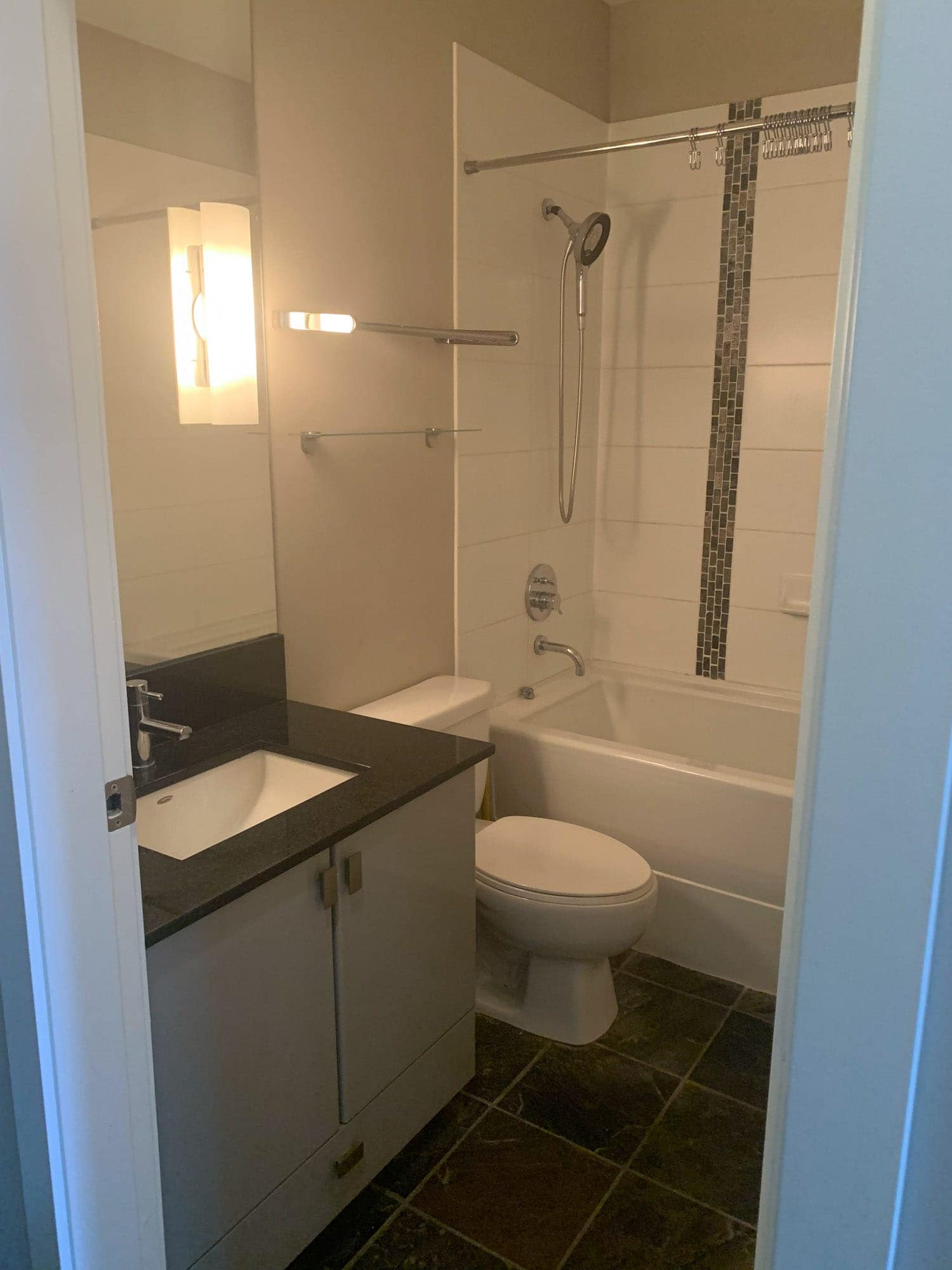 Condo Bathroom Before