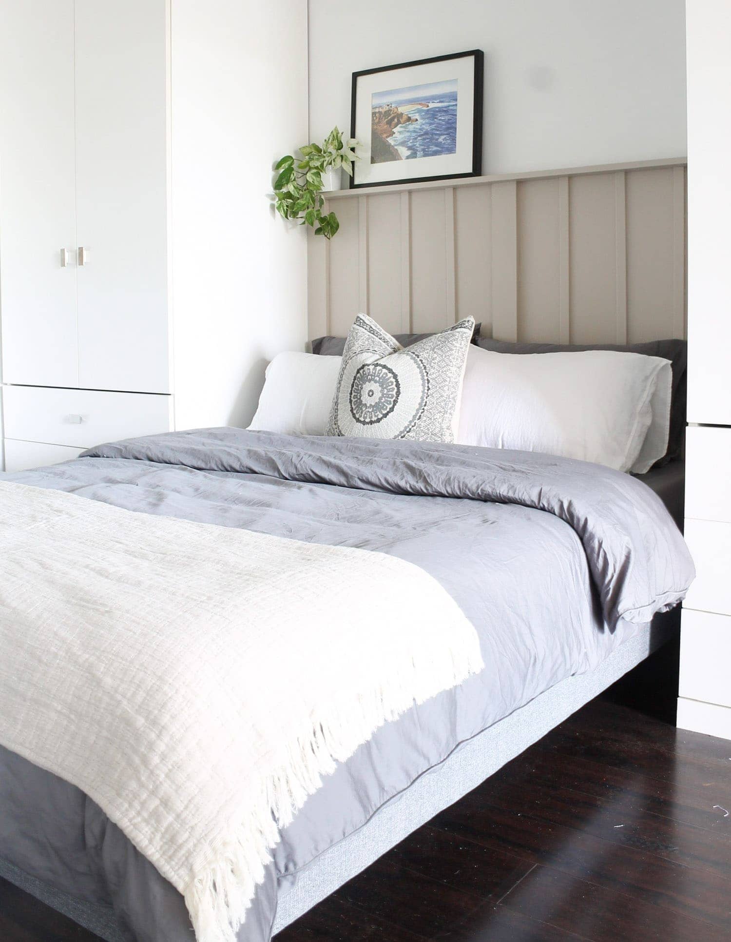 Budget Bachelor Pad Bedroom