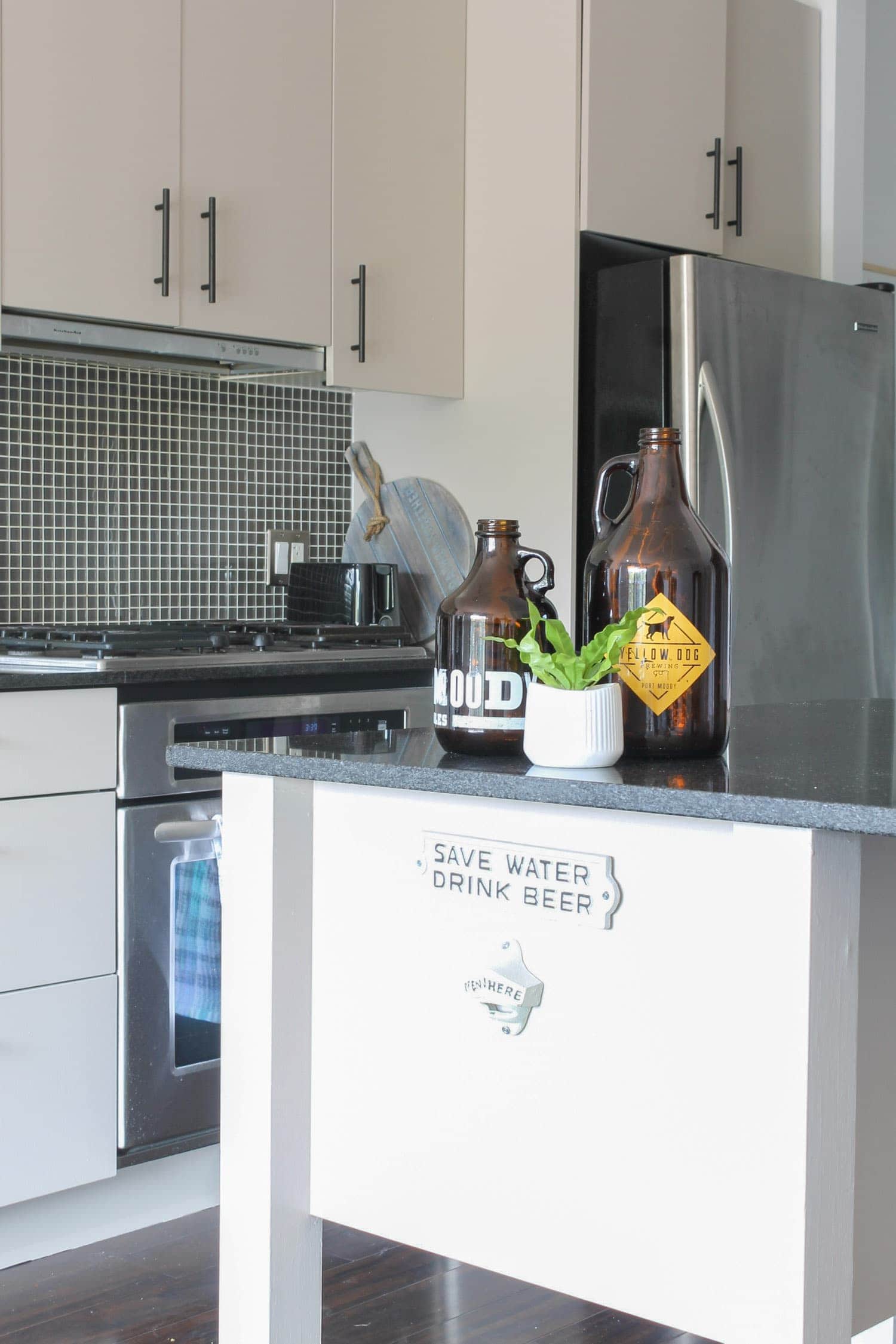 Bachelor Pad Kitchen Decor