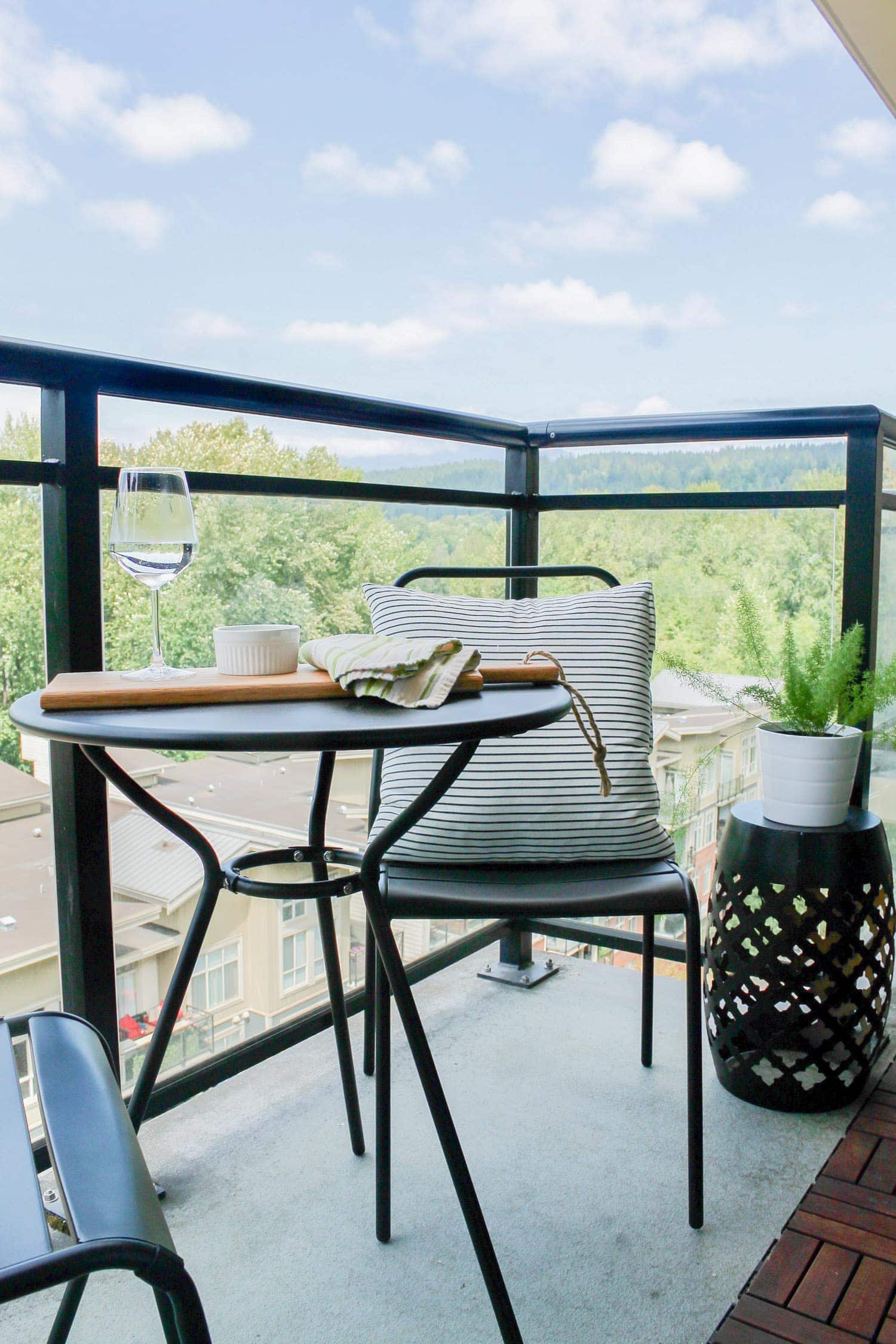 Condo Patio Decor 