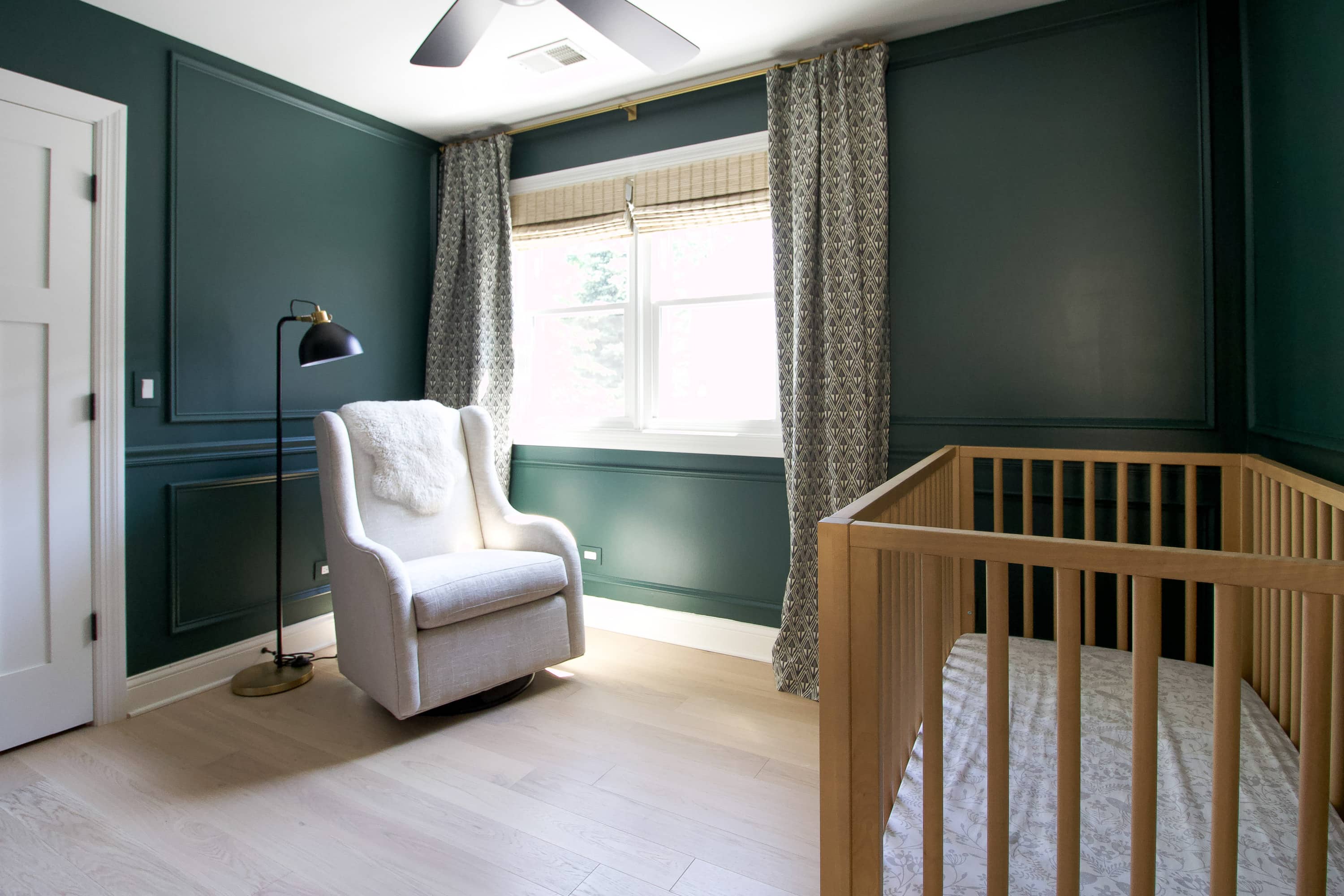 Waiting on a rug for the nursery