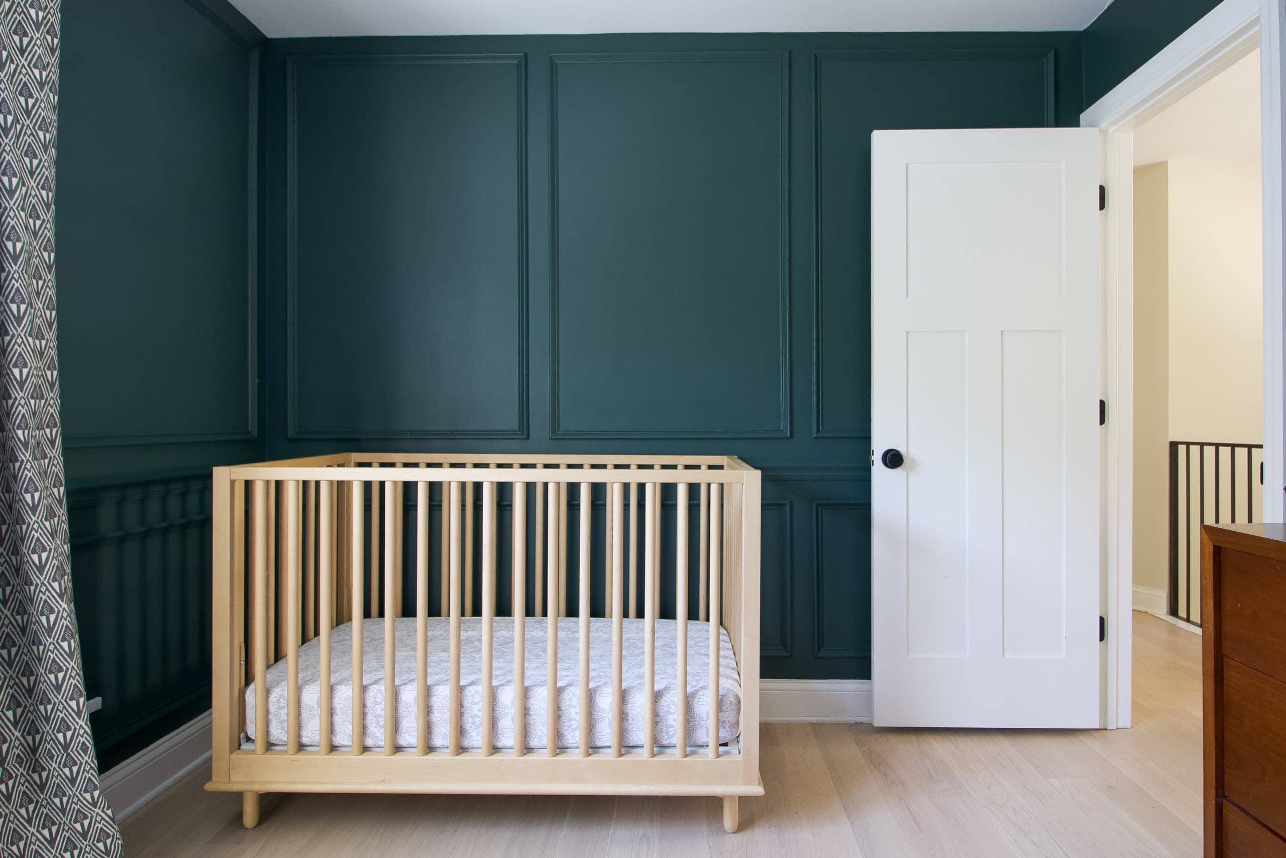 Our baby boy's crib arrived