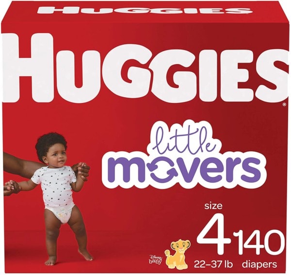 Diapers for our changing table