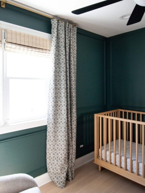 Finding blackout nursery curtains