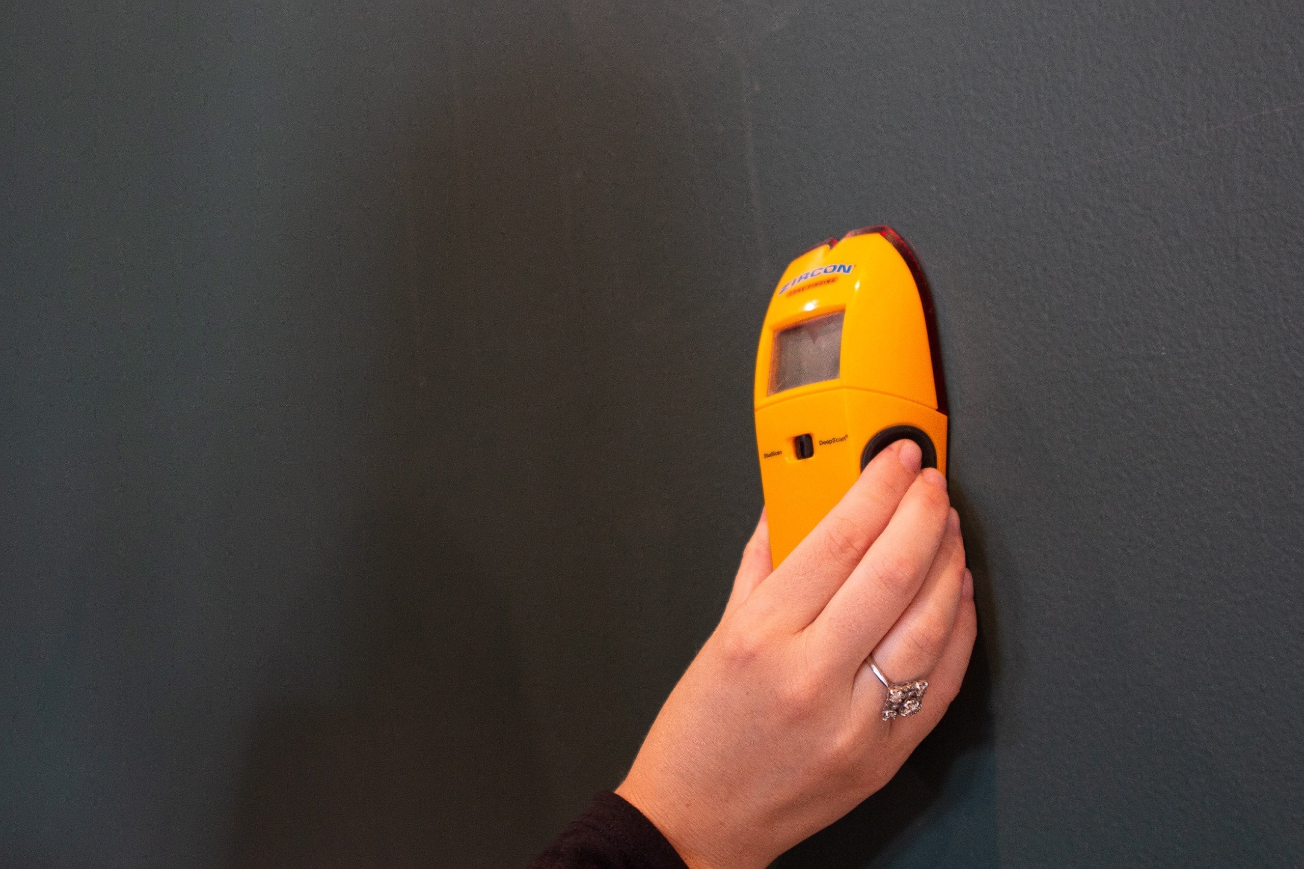 Use a stud finder 