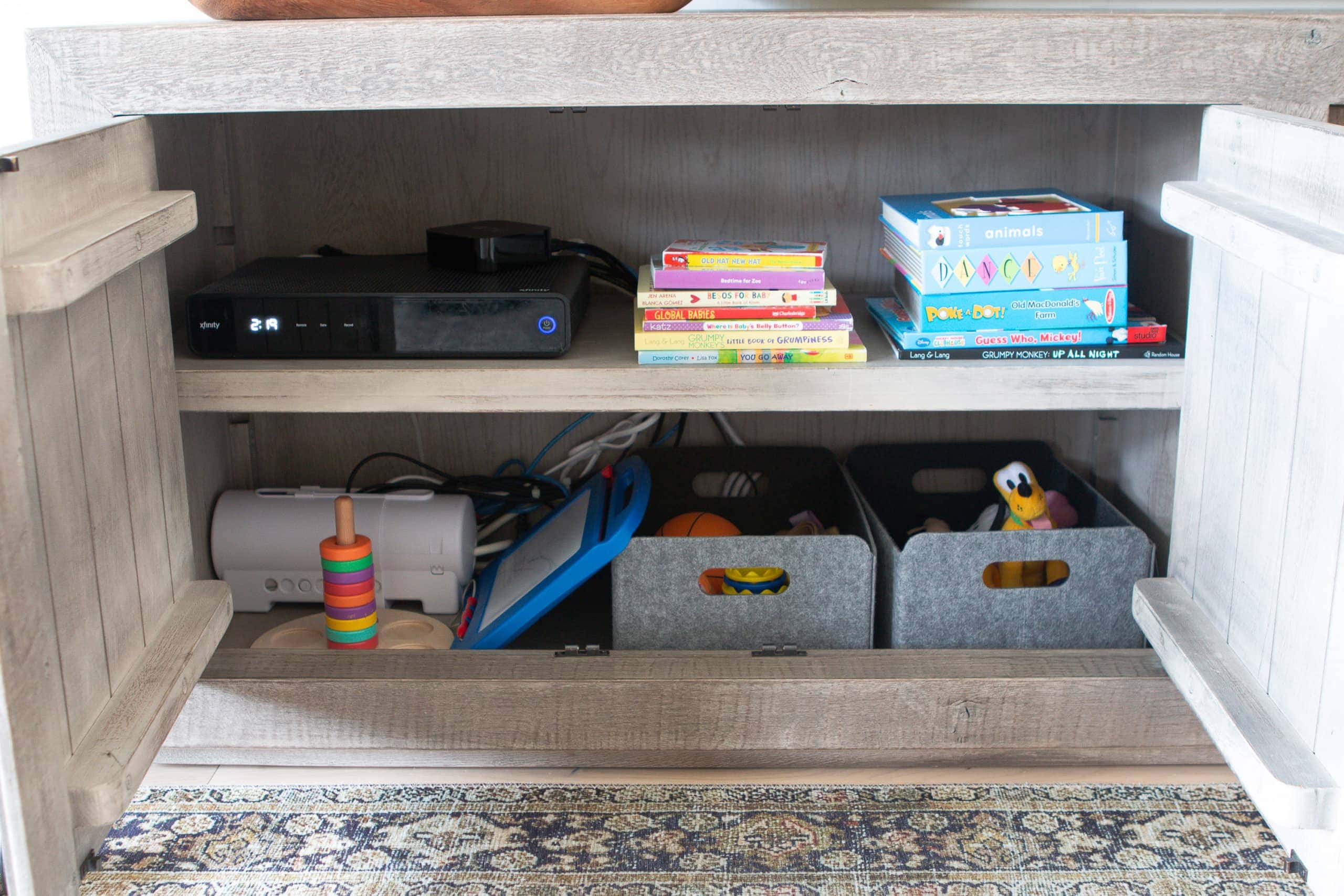 We constantly purge our toddler toys