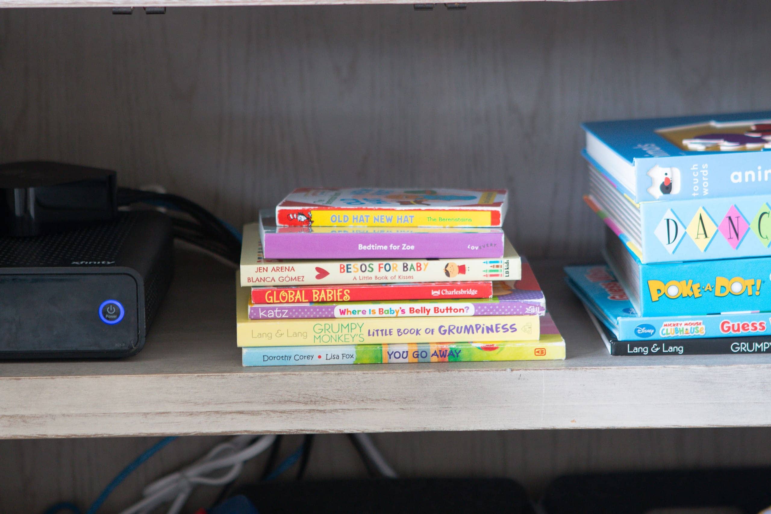 Lots of books in our house