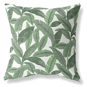 Outdoor Palm Print Pillow