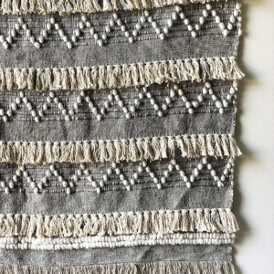 Throw Blanket with Fringe