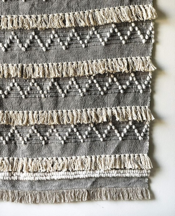 Throw Blanket with Fringe