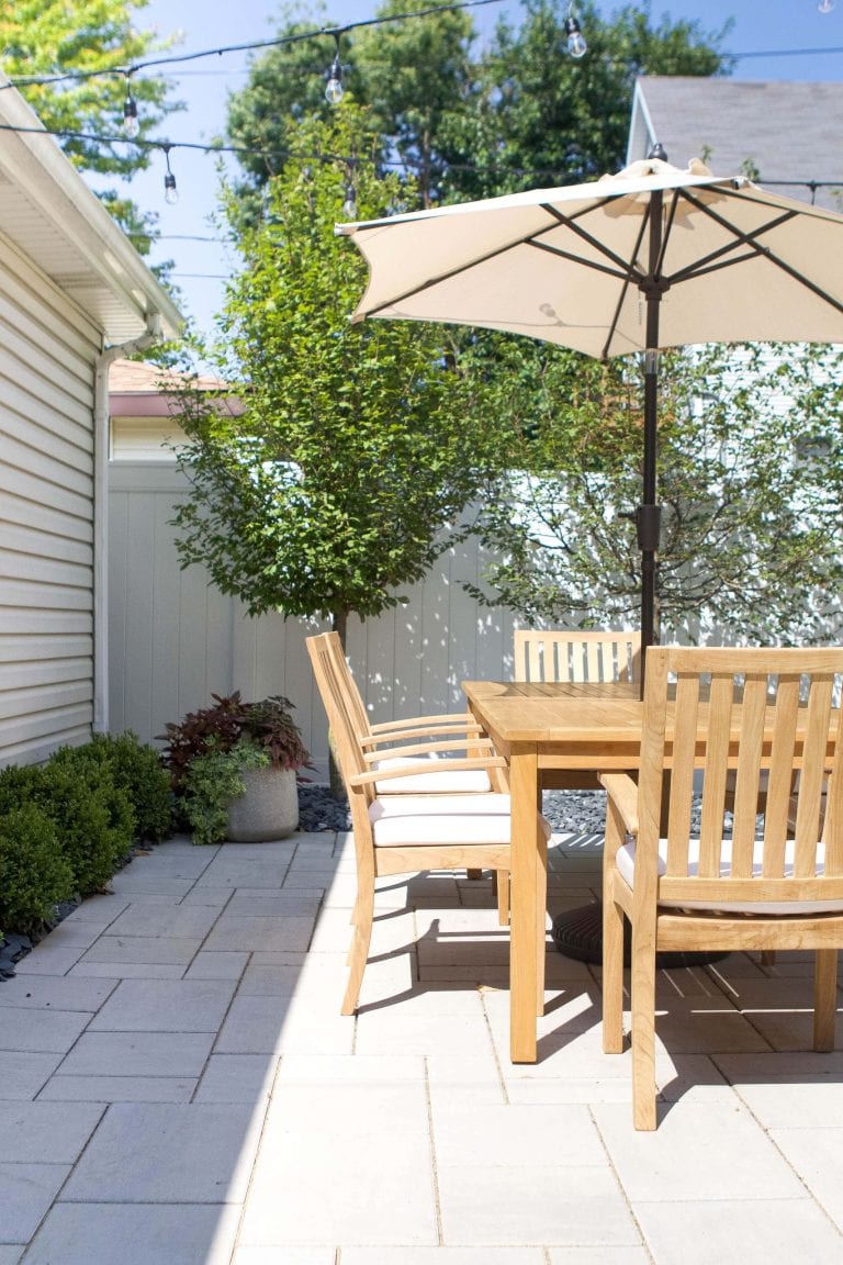 Our backyard renovation lessons