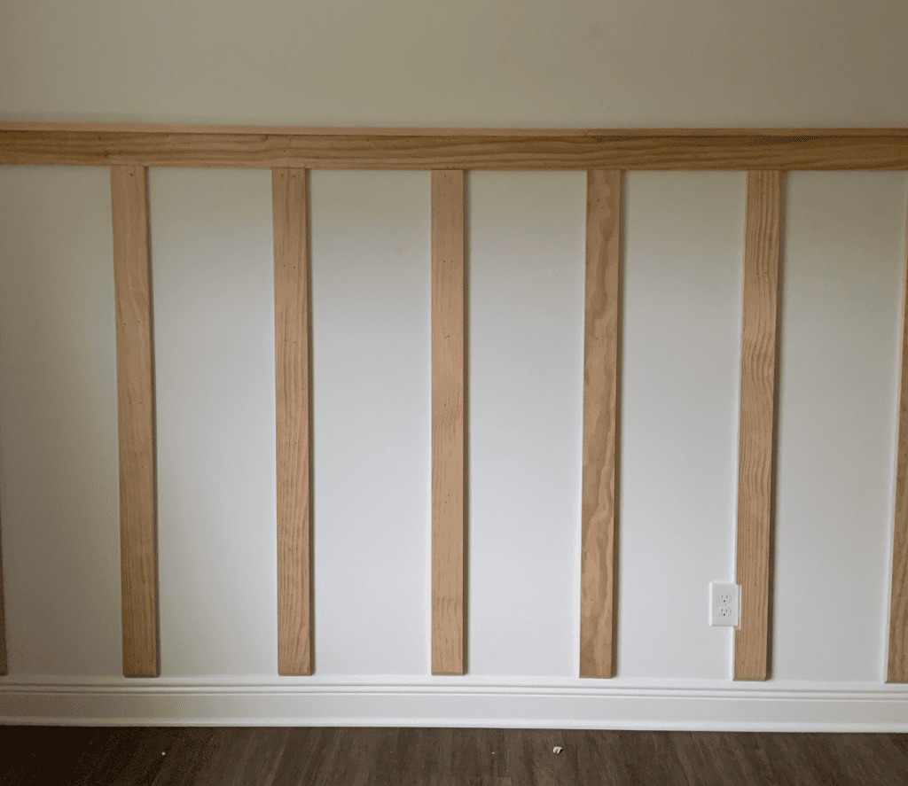 Wood wall treatment